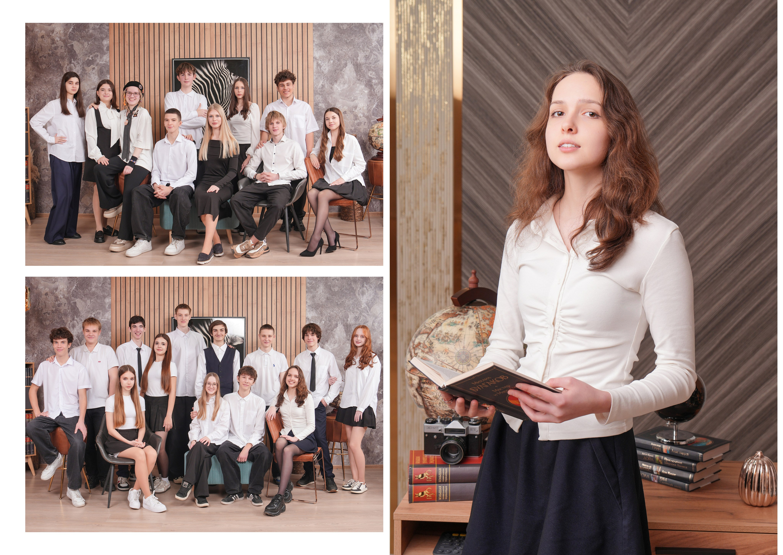 ШКОЛА 89 9 В. Красивый выпускной альбом в Краснодаре