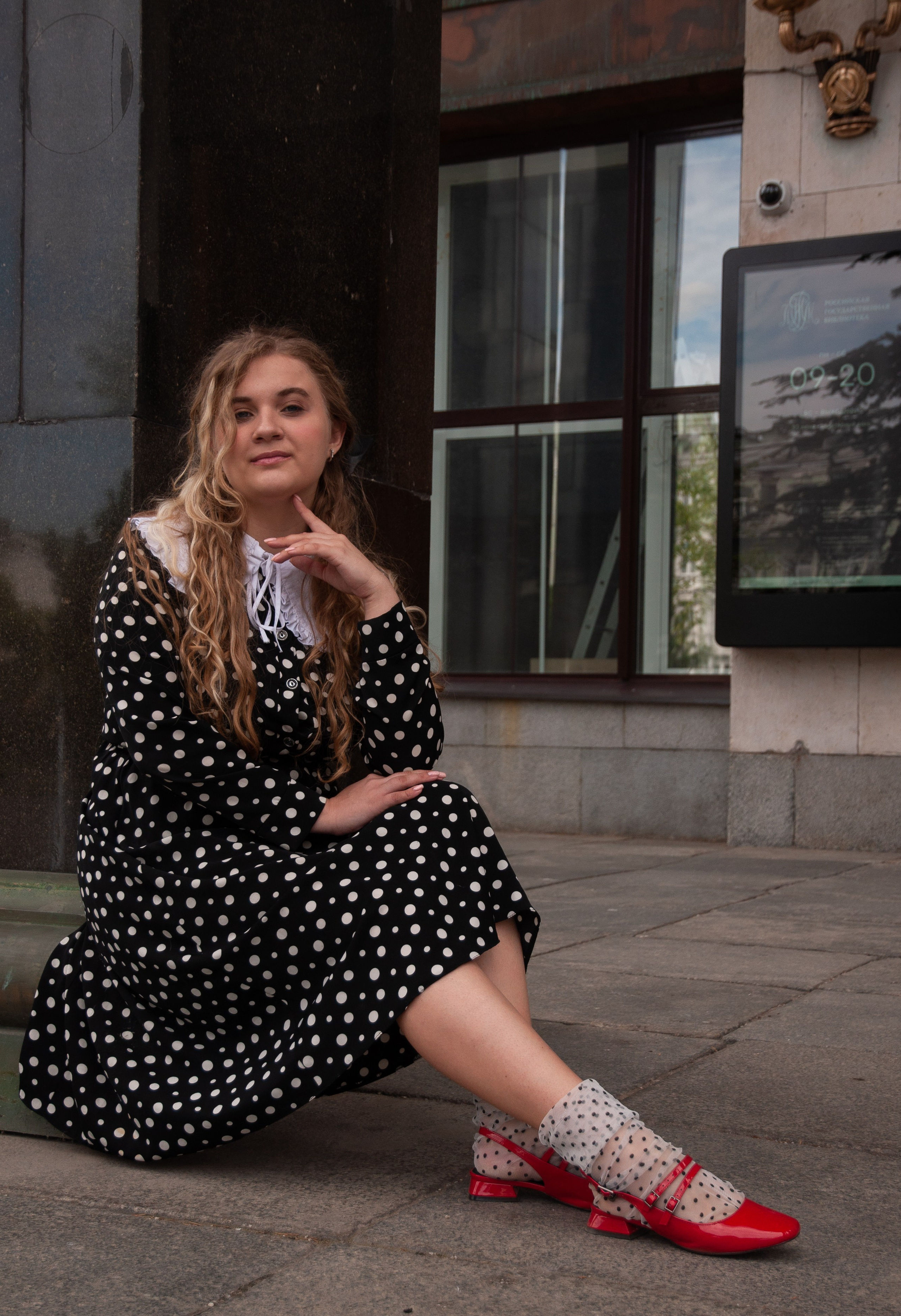 Angelina фотосессия в стиле «Москва слезам не верит». Главная