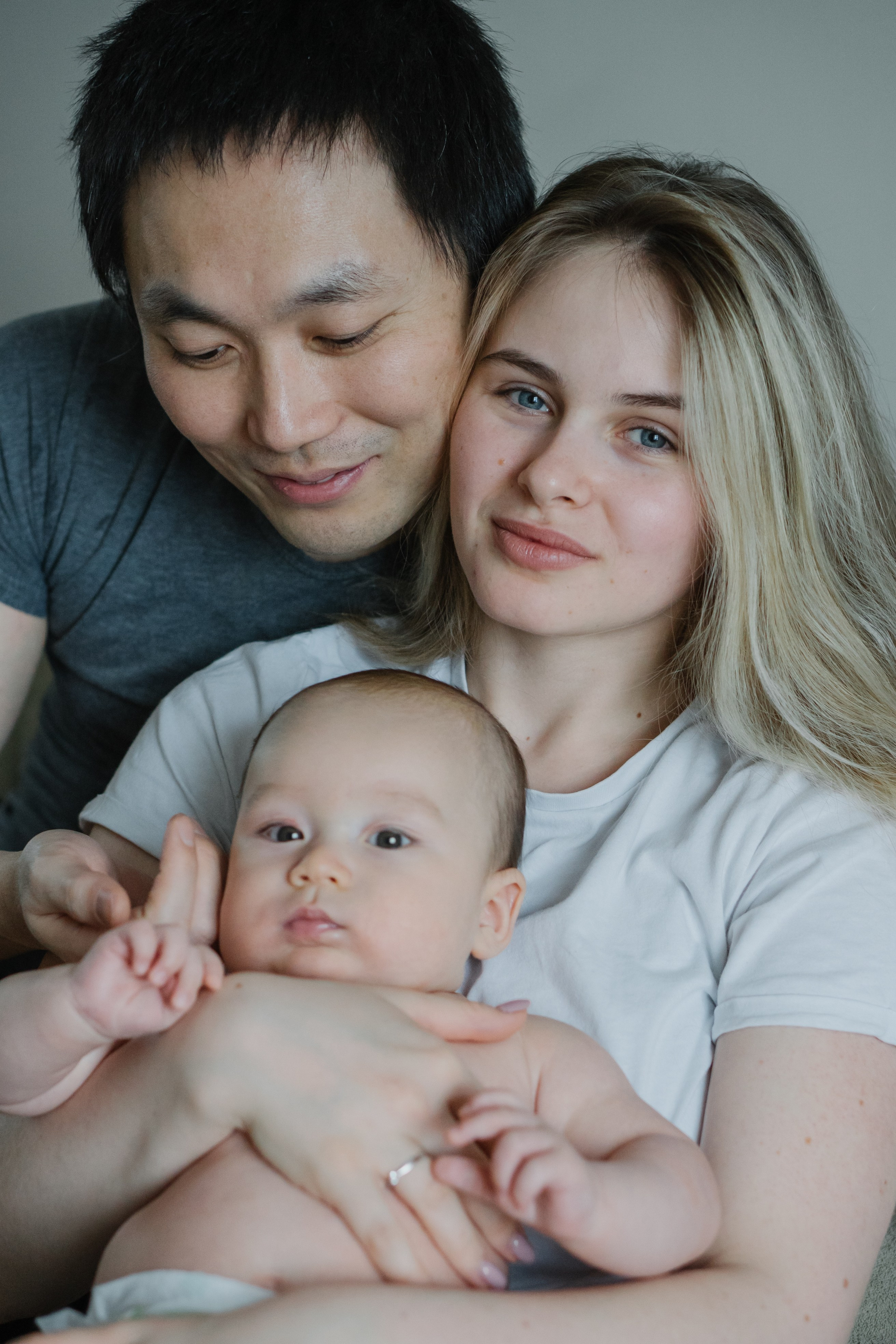 Теодор и его семья. Домашняя фотосессия. Фотограф Ольга Игорева