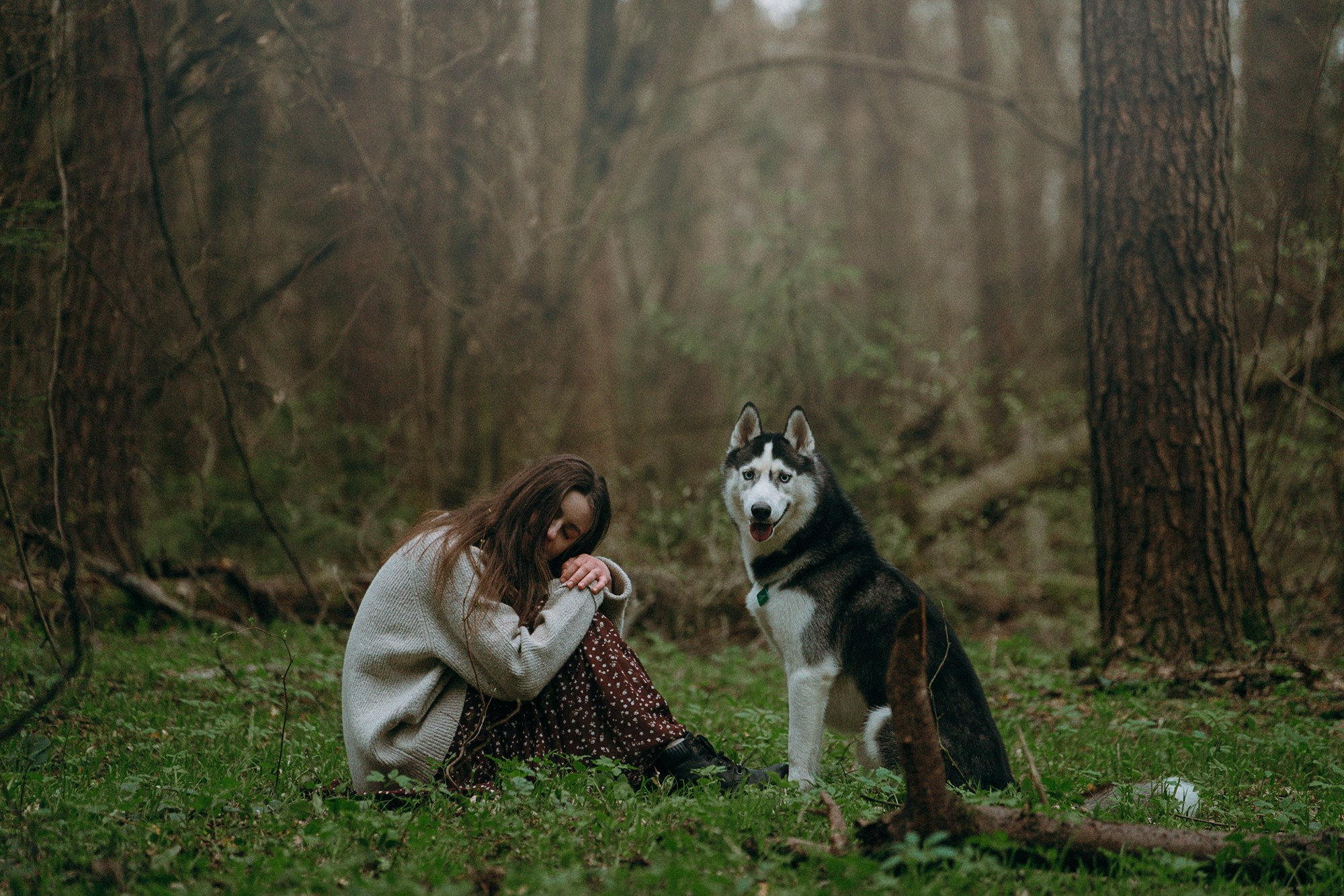 Наташа и Сириус. Фотограф анималист в Москве и Санкт-Петербурге Свиридова Анна