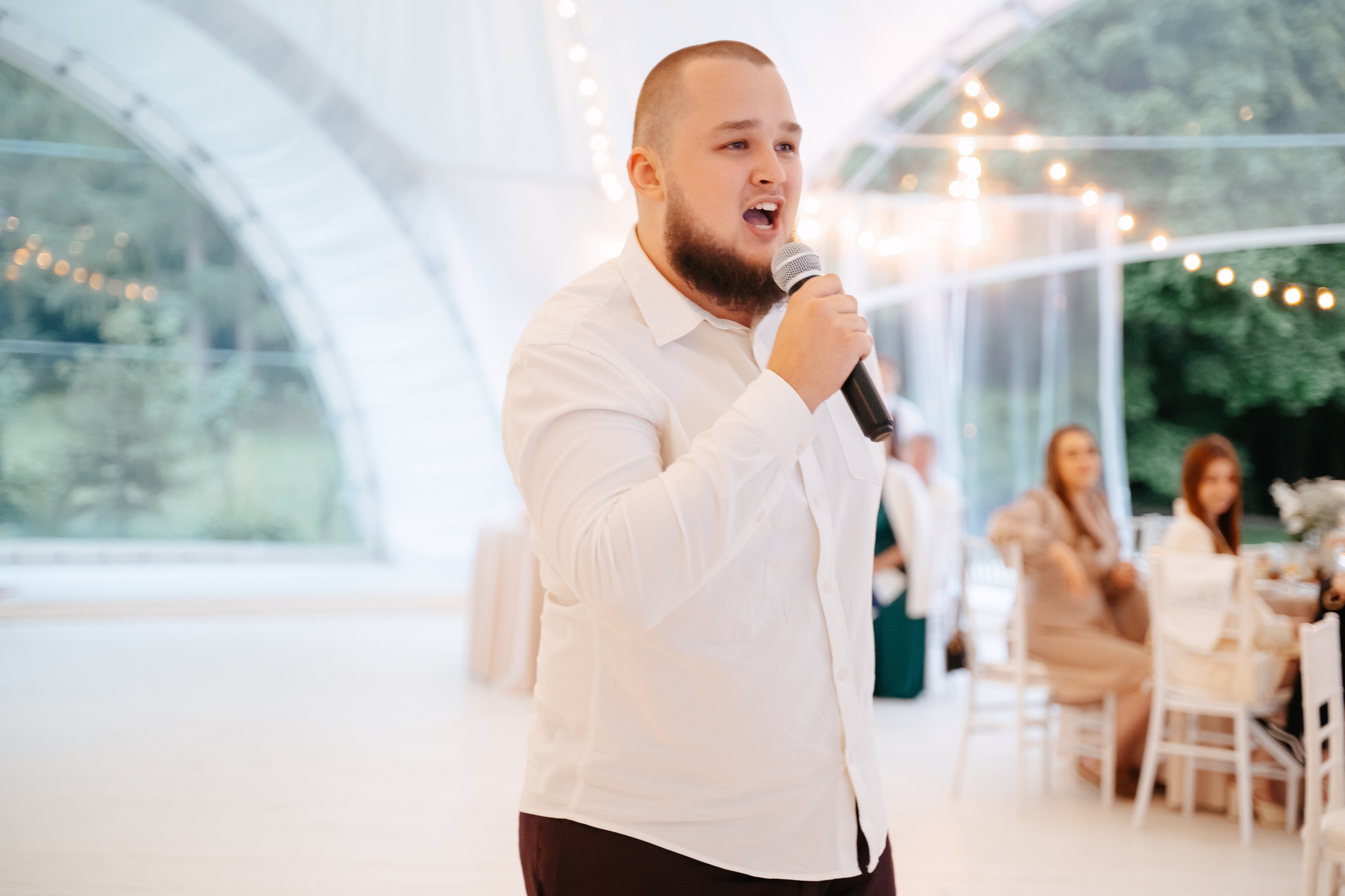 Свадьба загородом в Москве