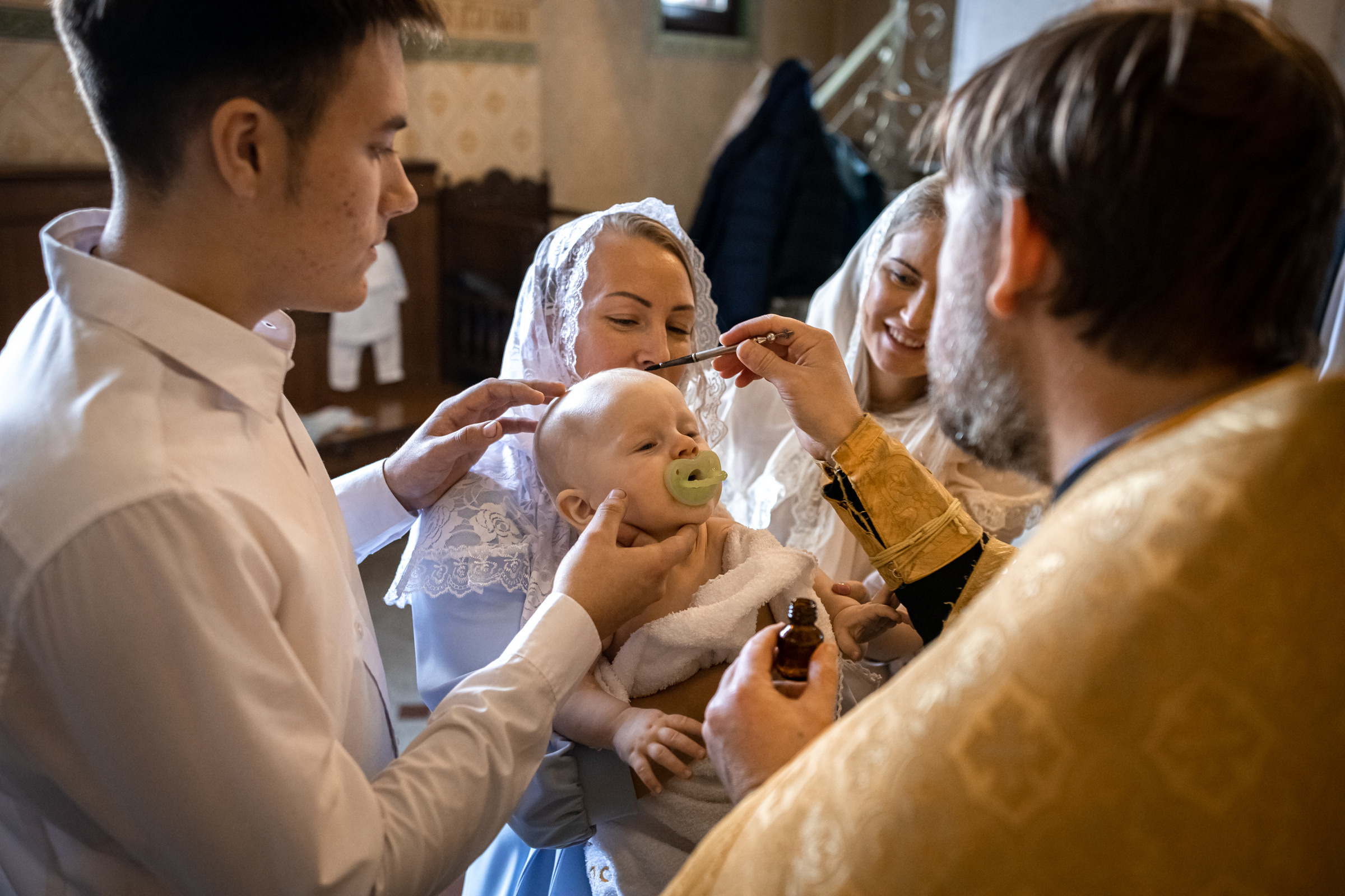 Таинство крещения Харитона. Фотограф на крещение и венчание в Самаре и Тольятти Елена Арди