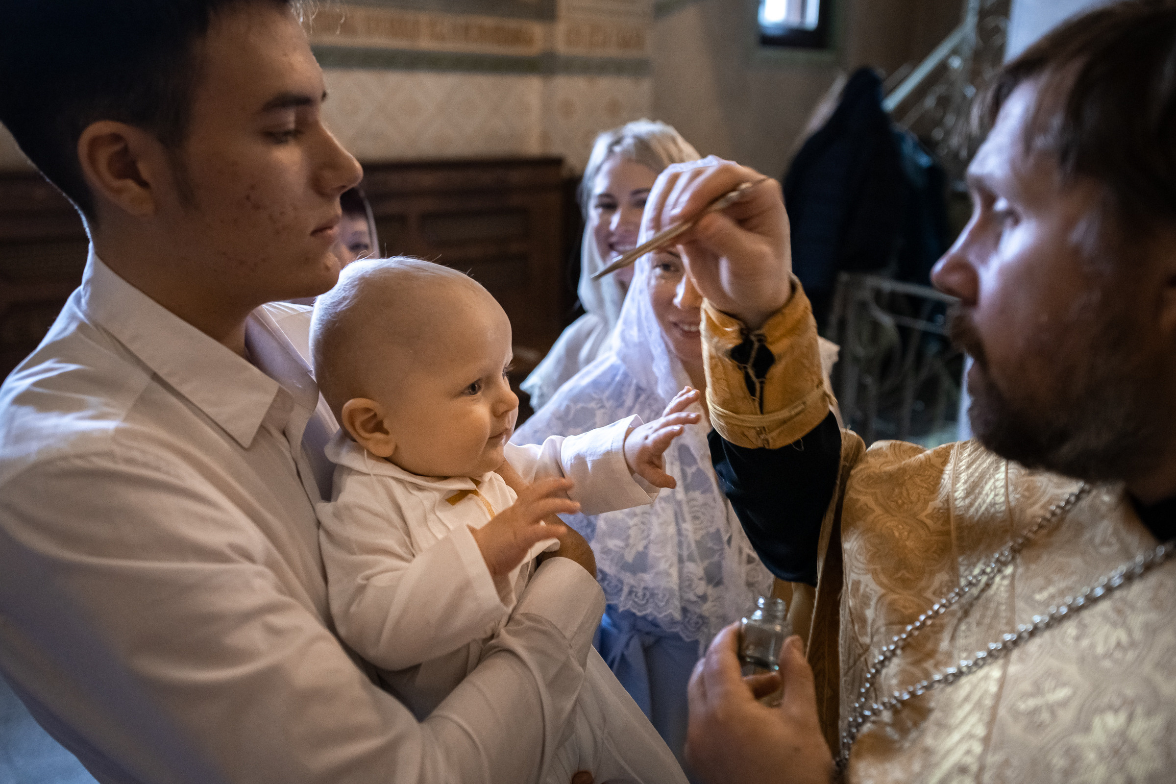 Таинство крещения Харитона. Фотограф на крещение и венчание в Самаре и Тольятти Елена Арди