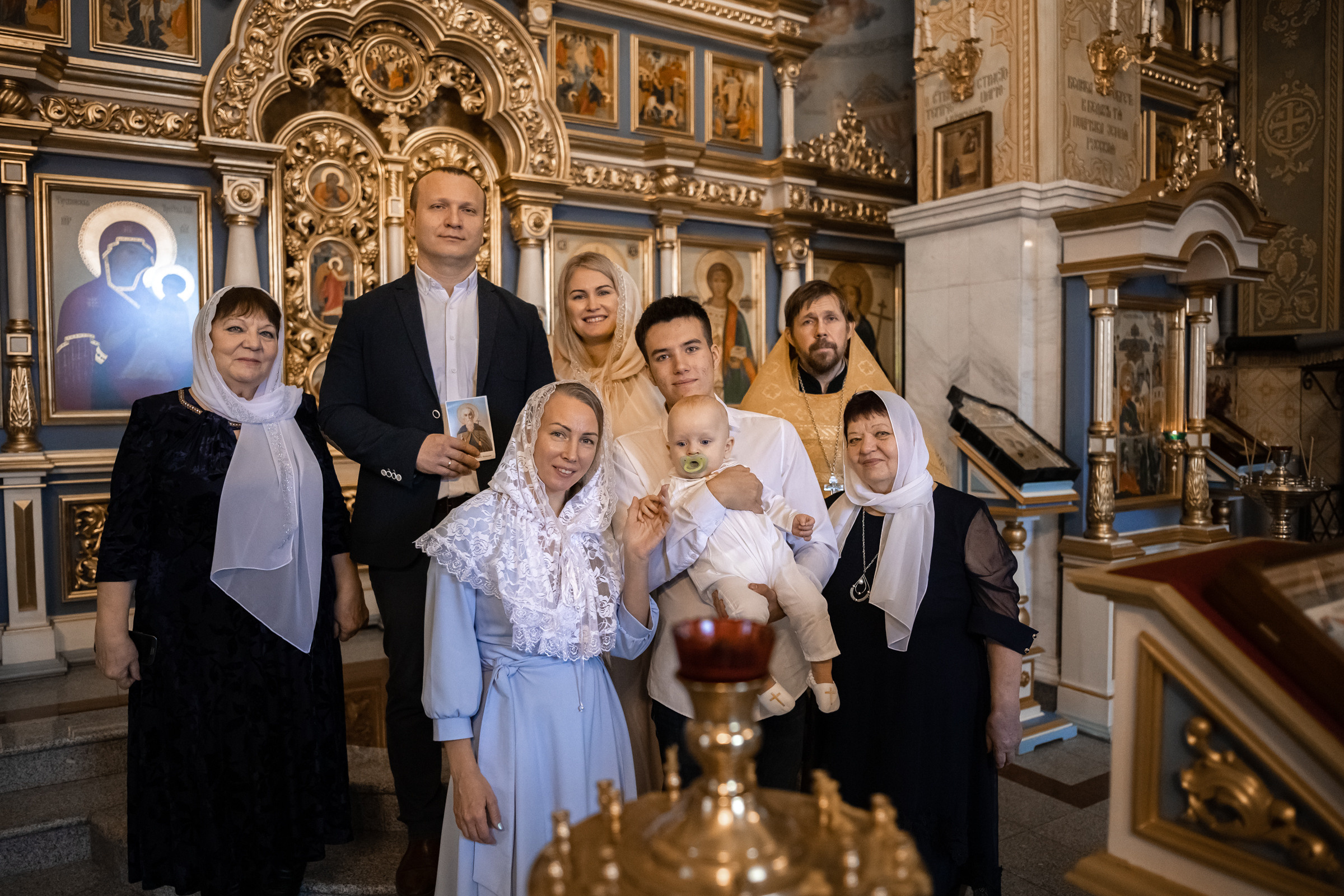 Таинство крещения Харитона. Фотограф на крещение и венчание в Самаре и Тольятти Елена Арди