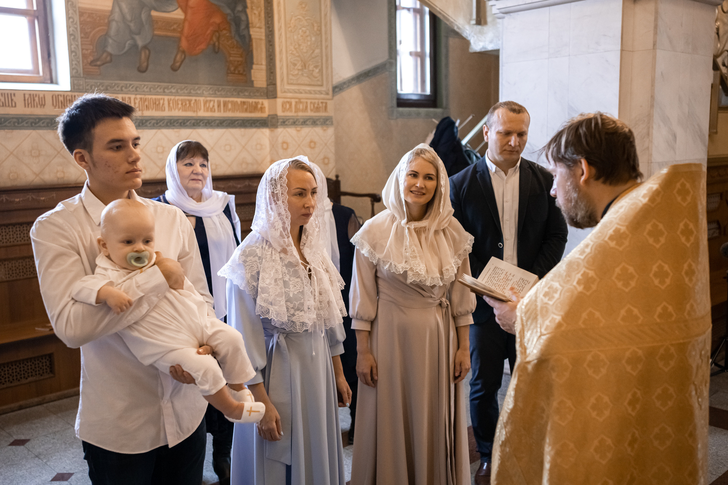 Таинство крещения Харитона. Фотограф на крещение и венчание в Самаре и Тольятти Елена Арди