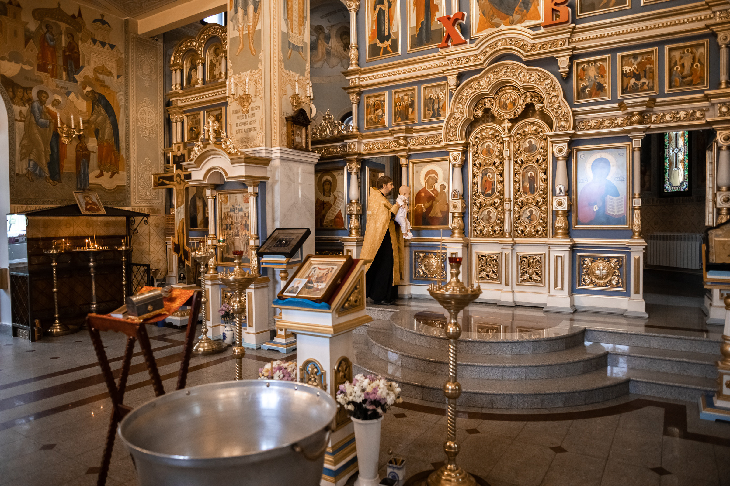 Таинство крещения Харитона. Фотограф на крещение и венчание в Самаре и Тольятти Елена Арди