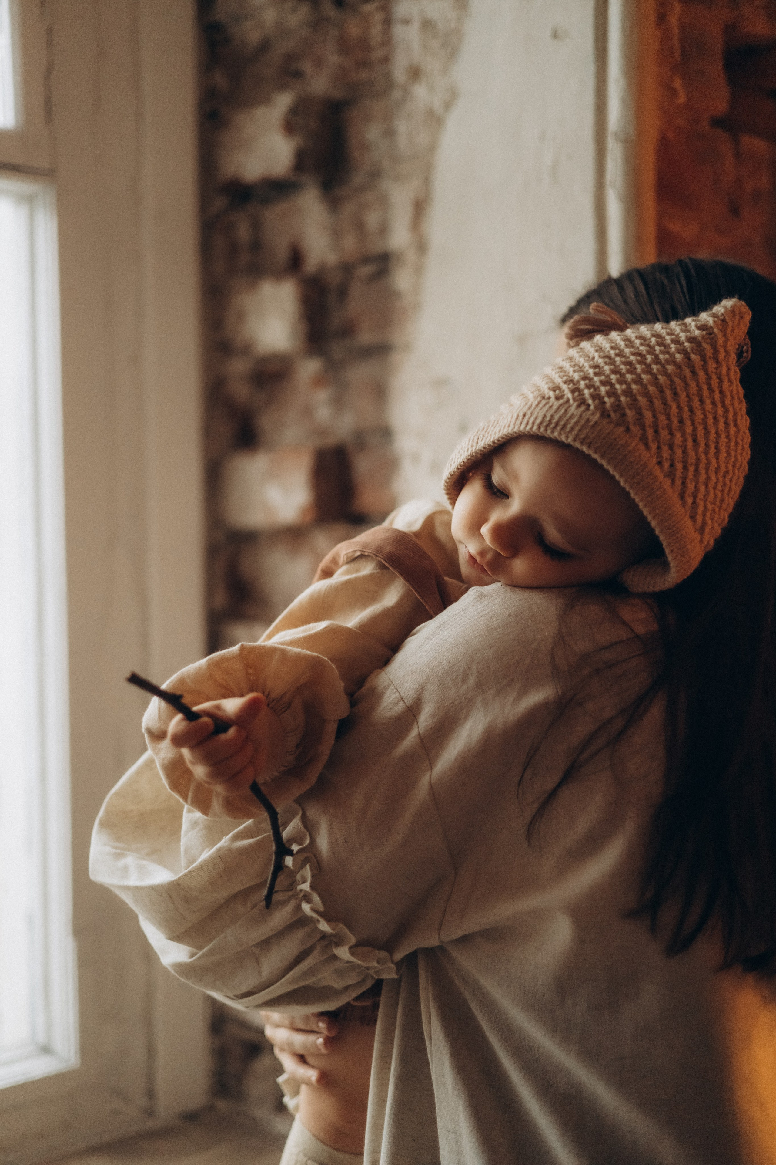 Валя и малышка Ева. Семейный, домашний, ньюборн фотограф Москва Цветкова Елизавета