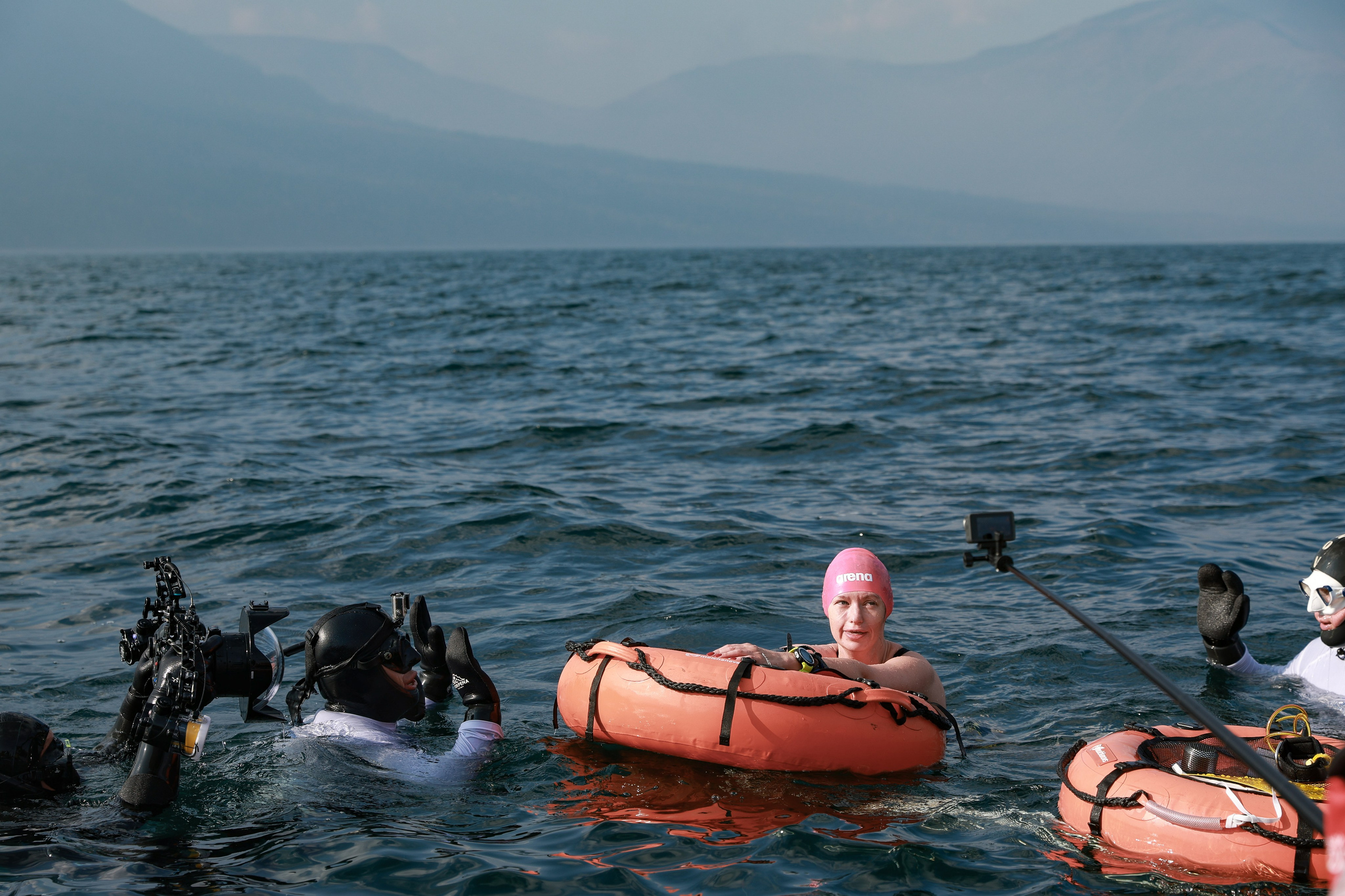 Фестиваль по фридайвингу «Глубина Путорана». Спортивный репортажный фотограф Казань Нафис Сиразетдинов
