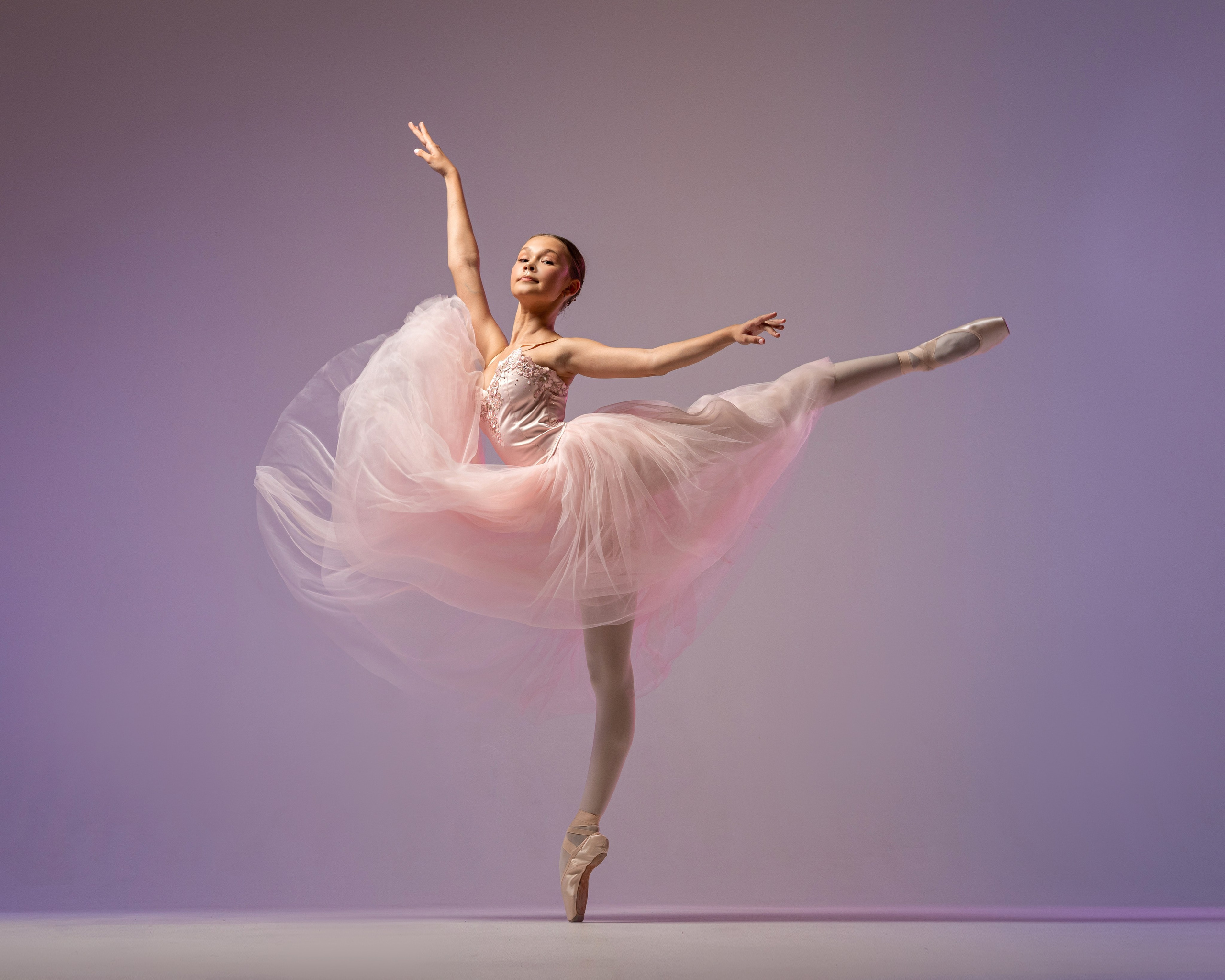 Балетная съёмка на белой циклораме и фонах. Балетный фотограф Алина Ханько — Душа Балета