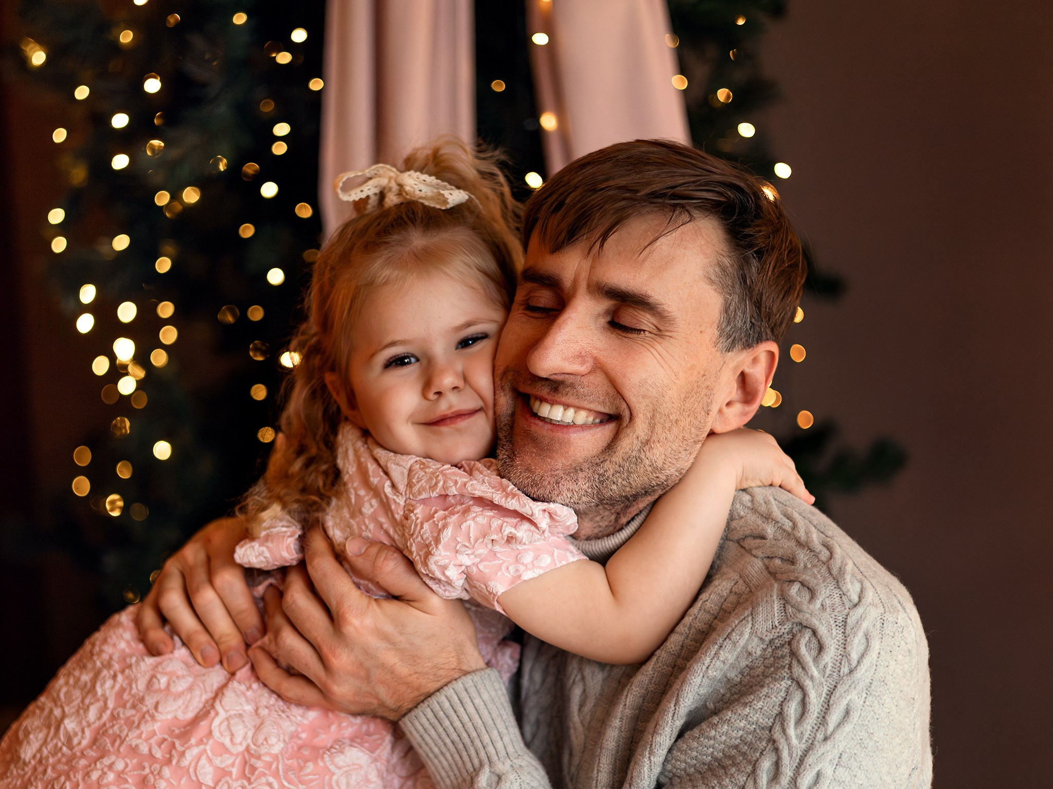 Новогодняя семейная съемка. Детский и семейный фотограф Елена Михайлова в Москве