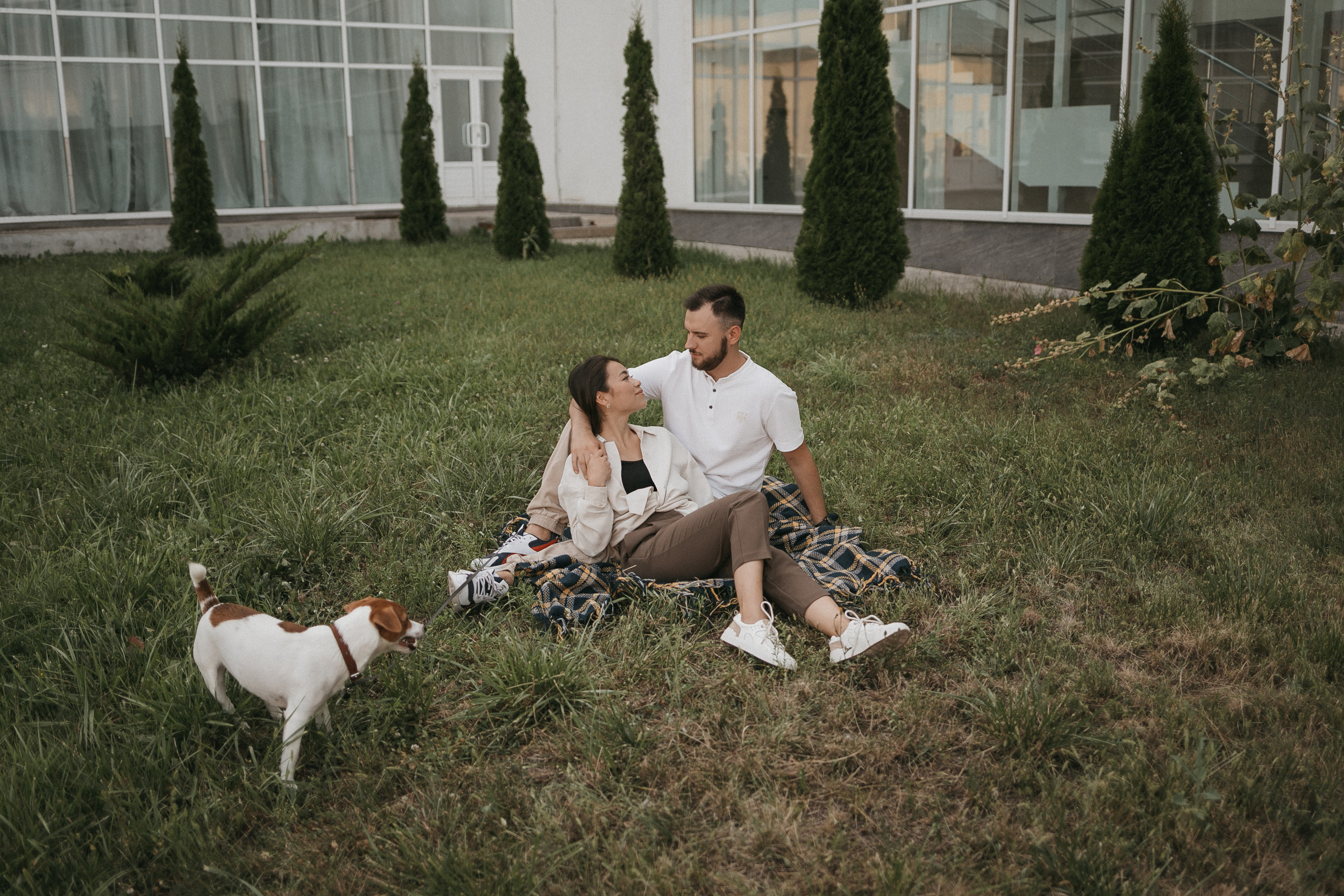 Иван, Оля и Оскар. Свадебный и семейный фотограф в Курске и Курчатове Киреева Лена