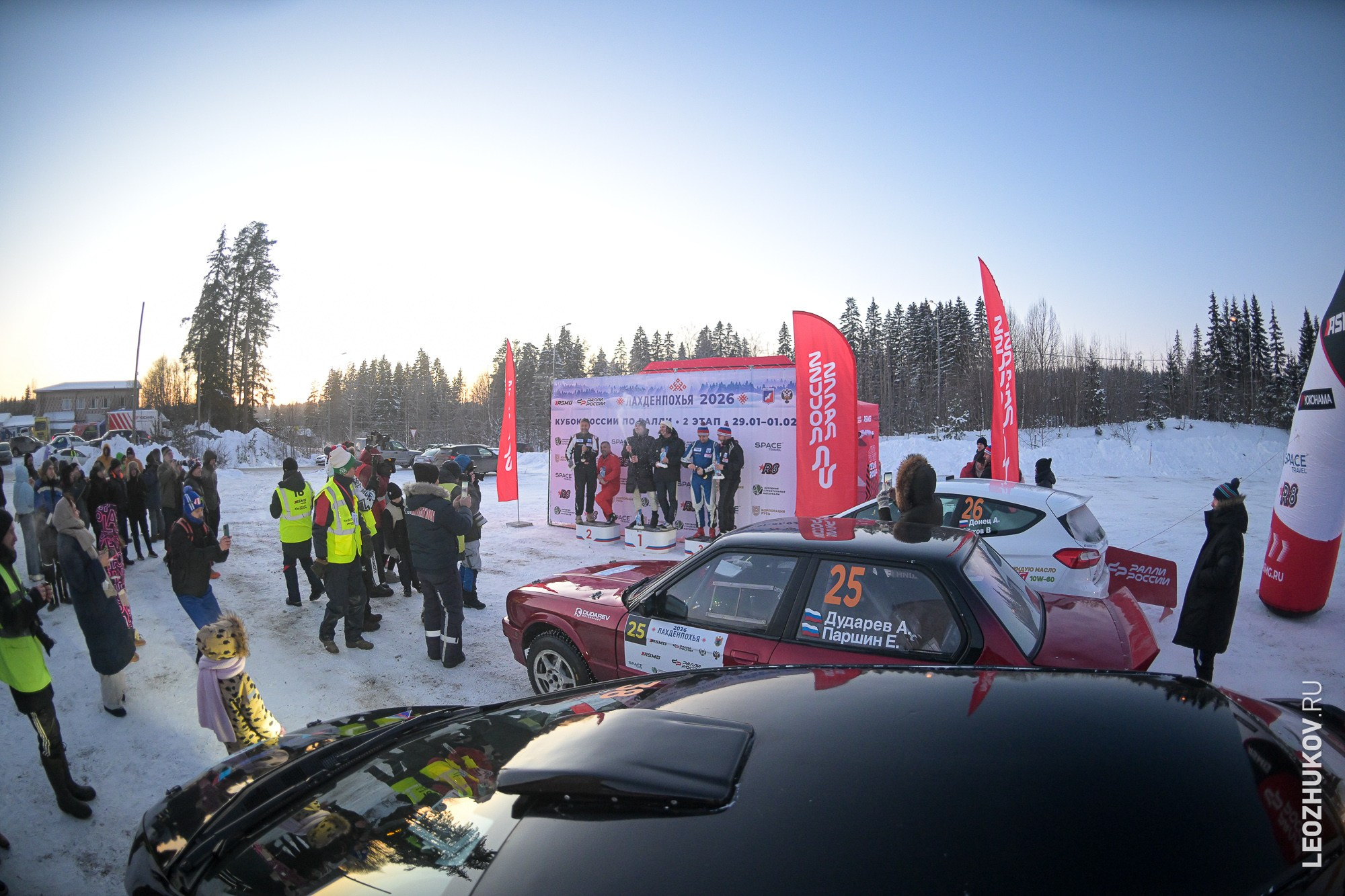 Ралли Лахденпохья 2026. Спортивный фотограф Леонид Жуков