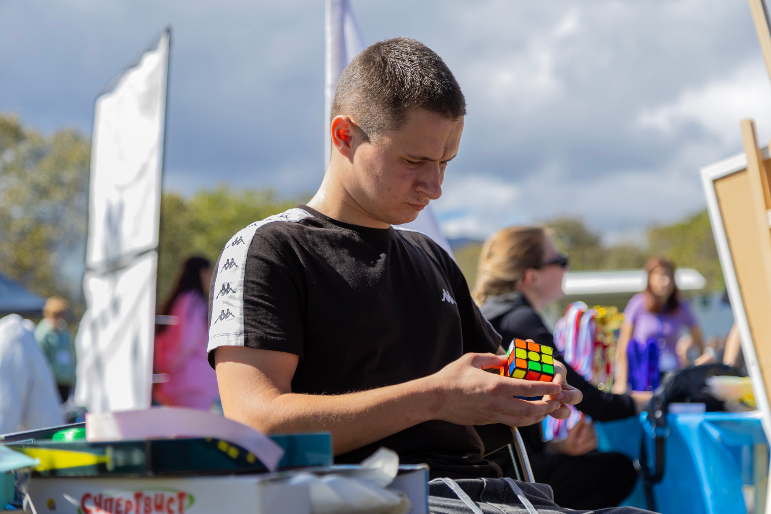 Фестиваль «Большой пикник», репортаж для ASAP Speedcubing. Репортажный и портретный фотограф в Владивостоке