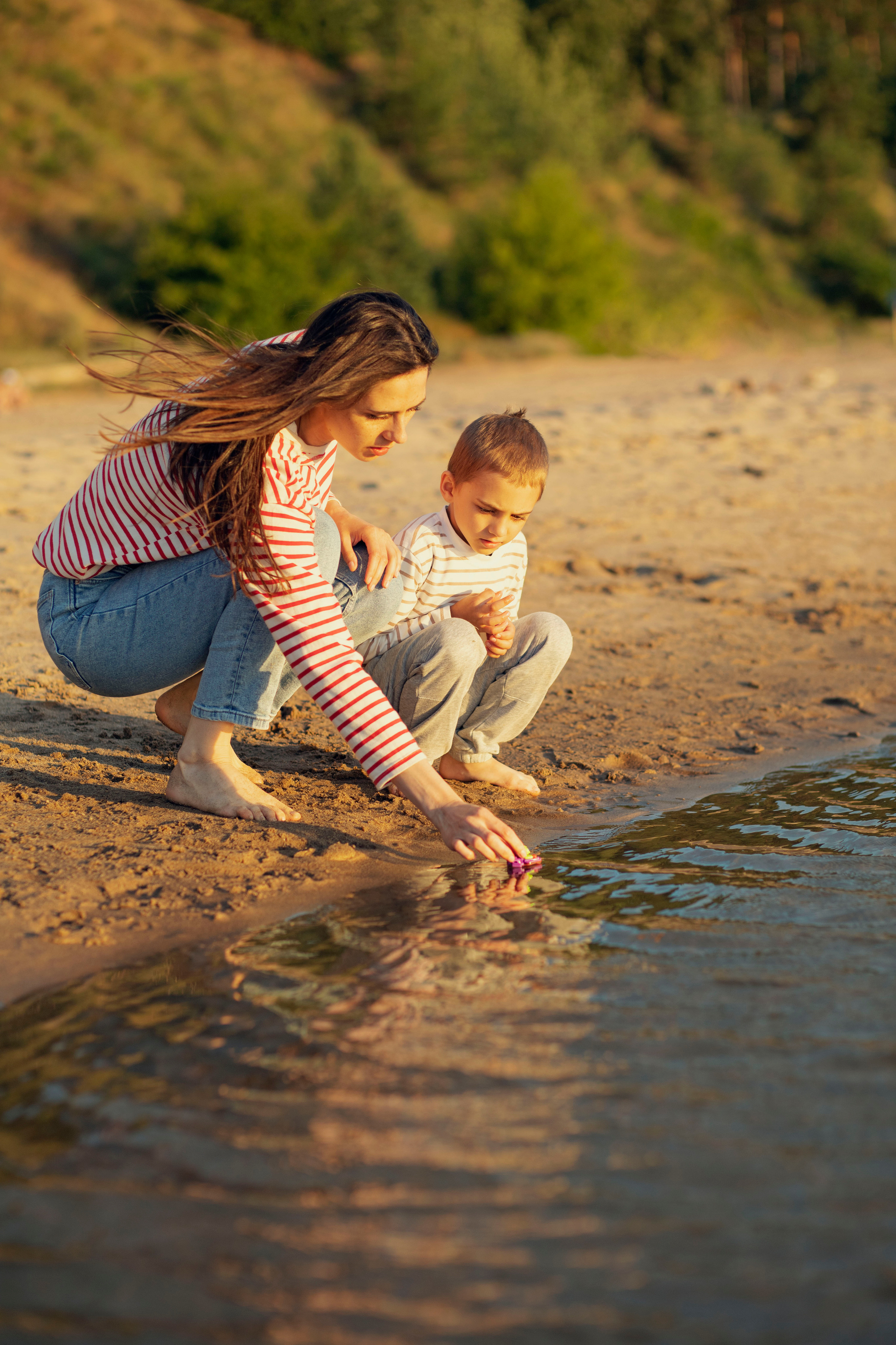 Лето, берег Волги. Семейный и детский фотограф в Тольятти Ирина Карпенцова