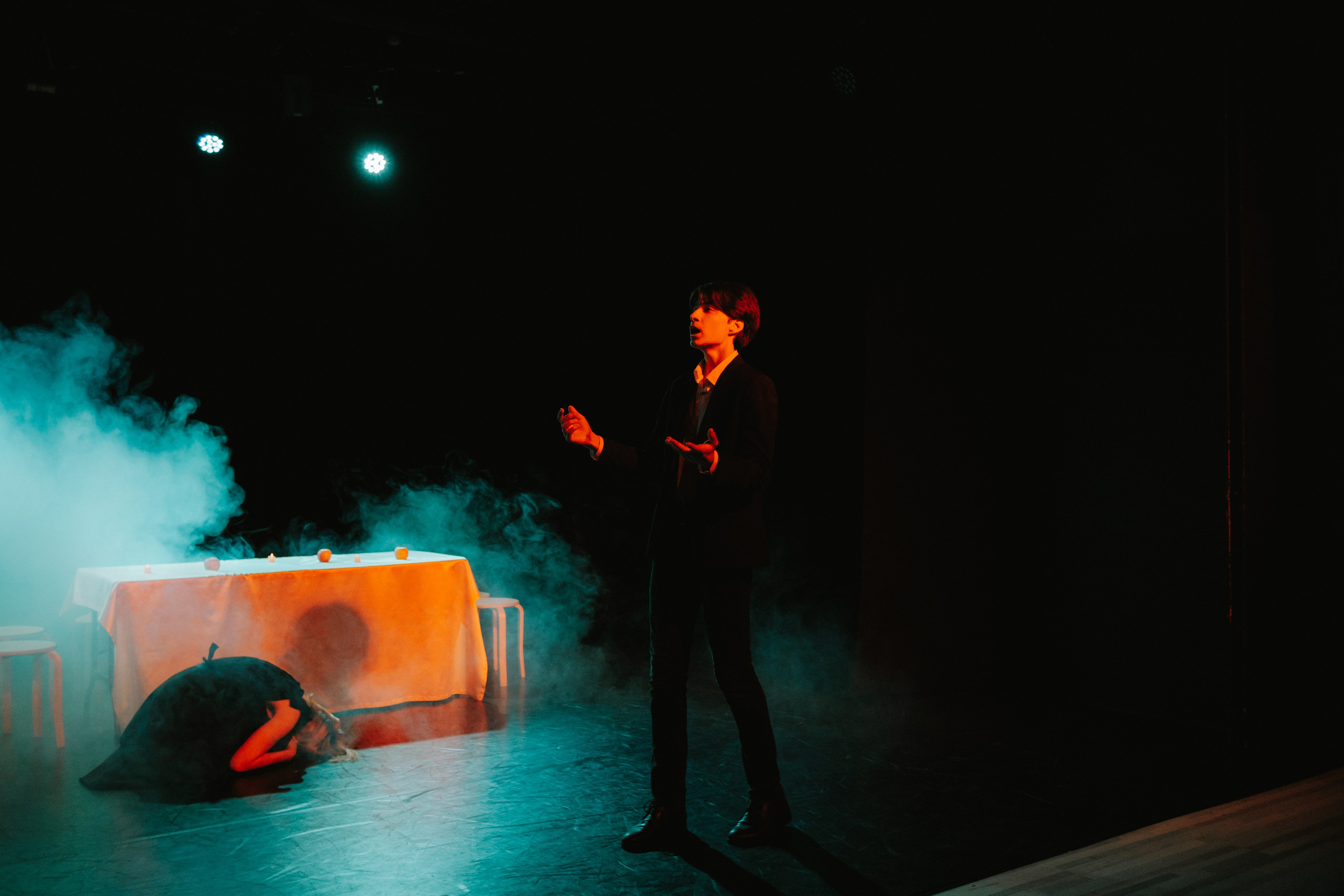 Детская театральная студия «Ирбис», спектакль. Репортажный и портретный фотограф в Москве Илья Спиридонов