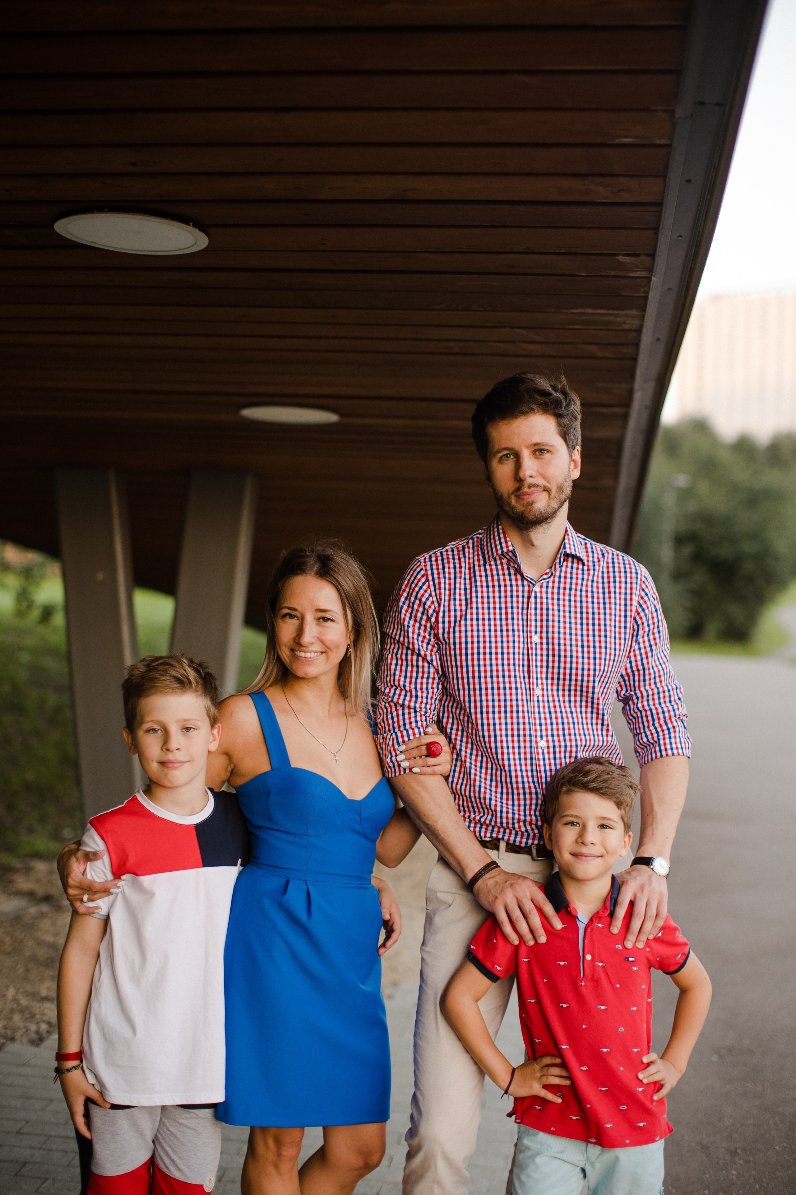 Сережа Юля и дети. Семейный и детский фотограф в Москве Кузьмина Мария