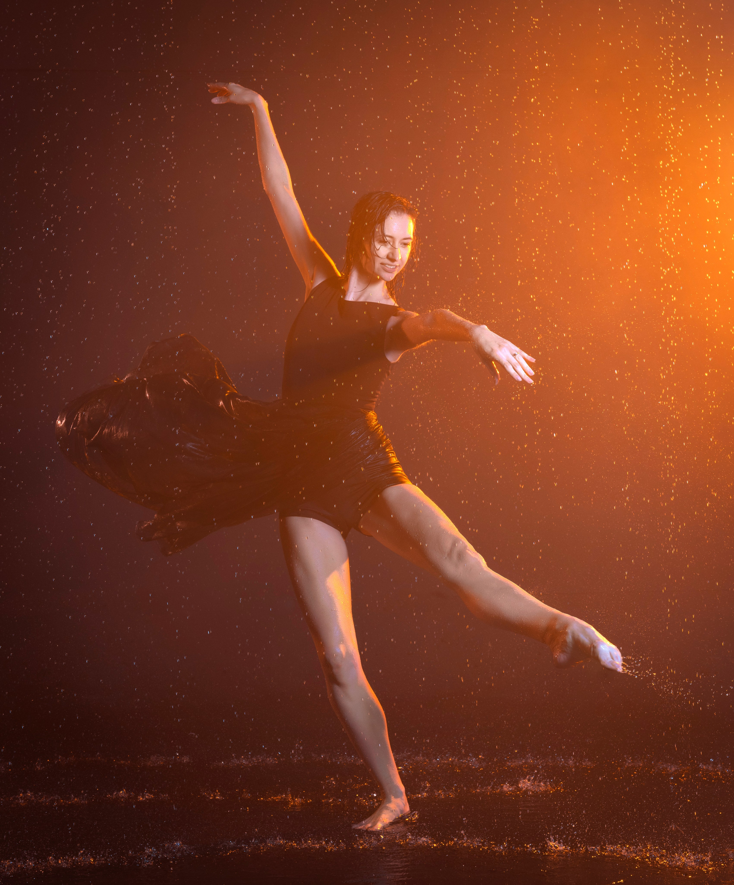 Анна в аква студии. Балетный фотограф Москва Майоров Николай