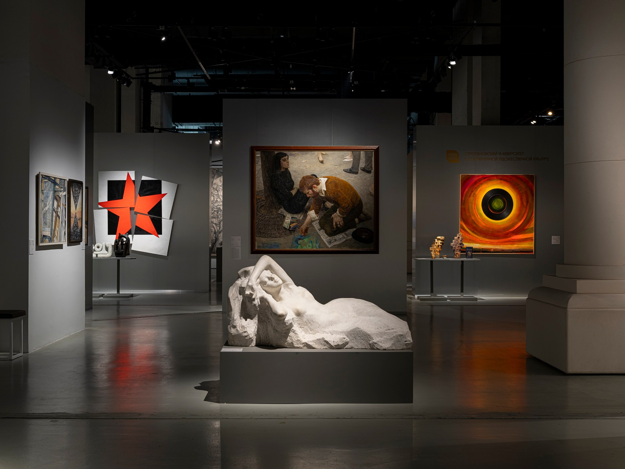 Выставка «200 лет. Юбилейная выставка Университета имени Строганова», архитектор Юлия Наполова PC_Culture. Фотограф Василий Буланов