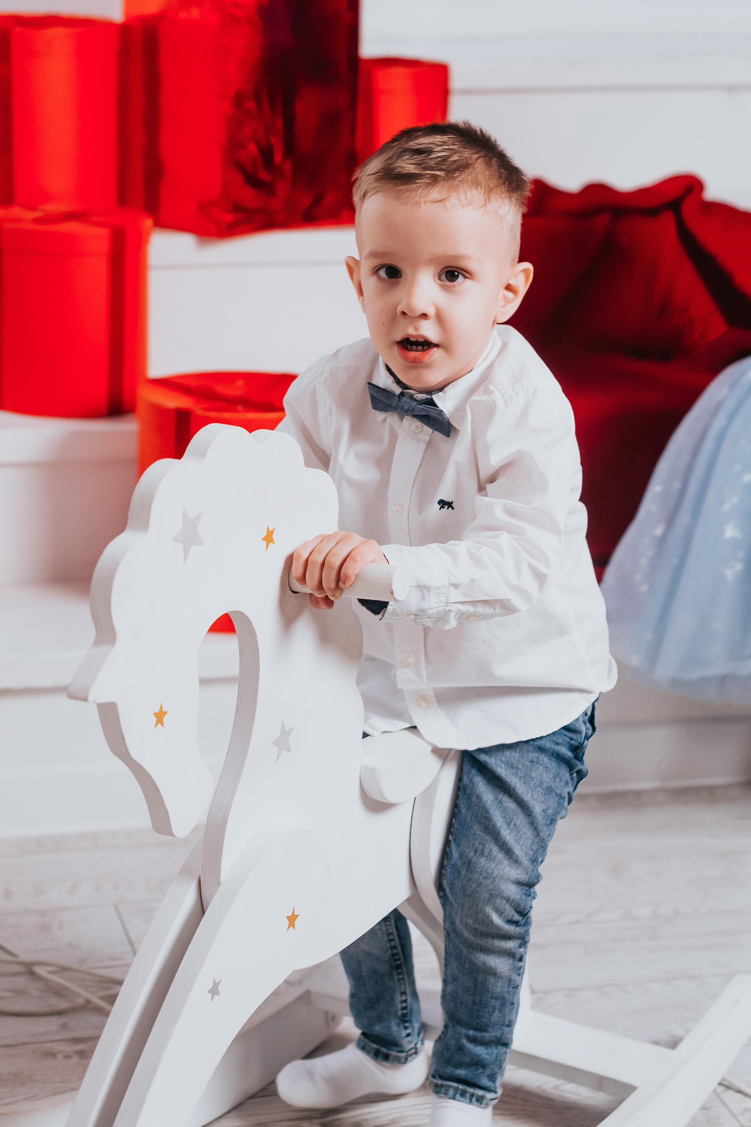 Семенная новогодняя фотосессия Кемерово