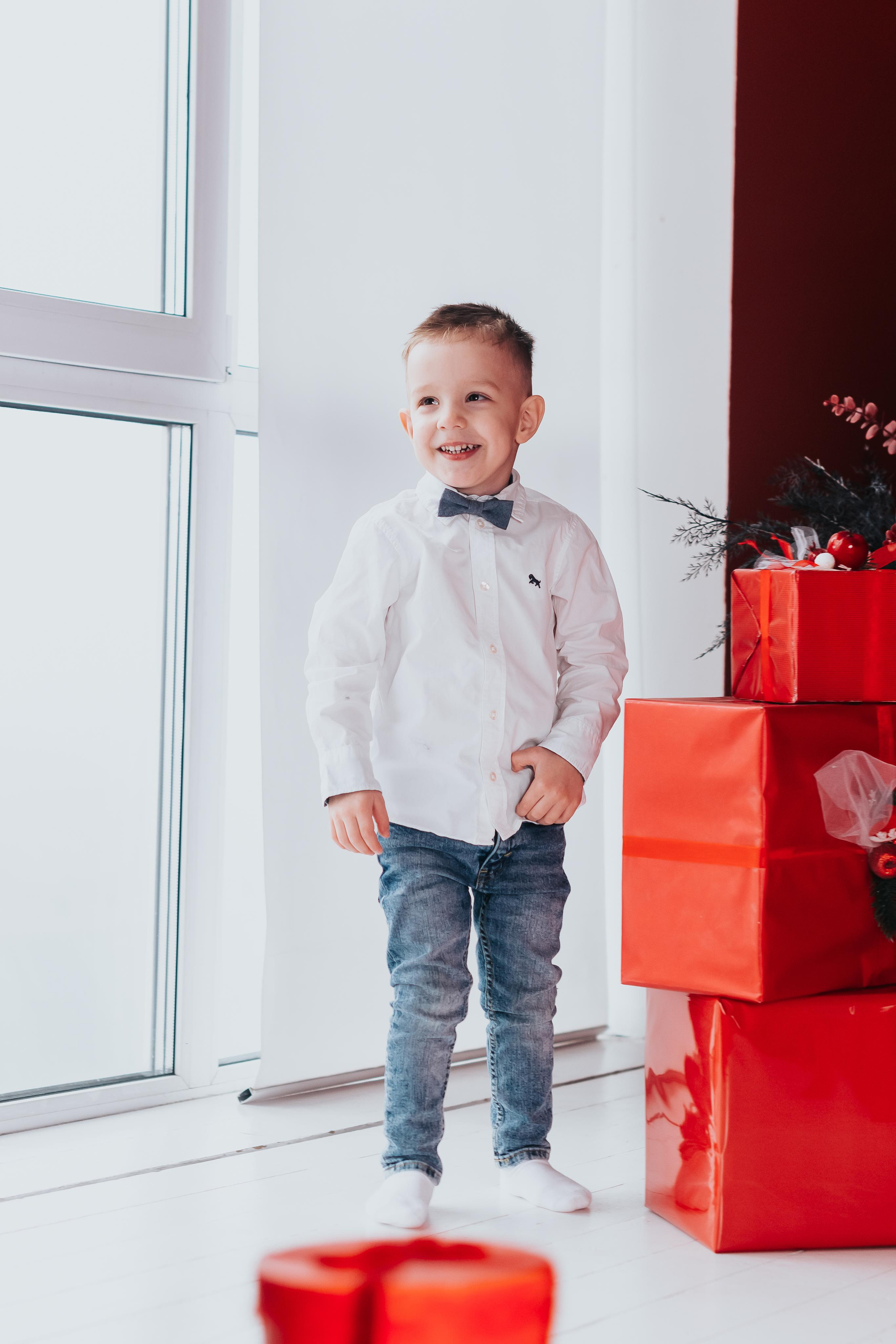 Семенная новогодняя фотосессия Кемерово