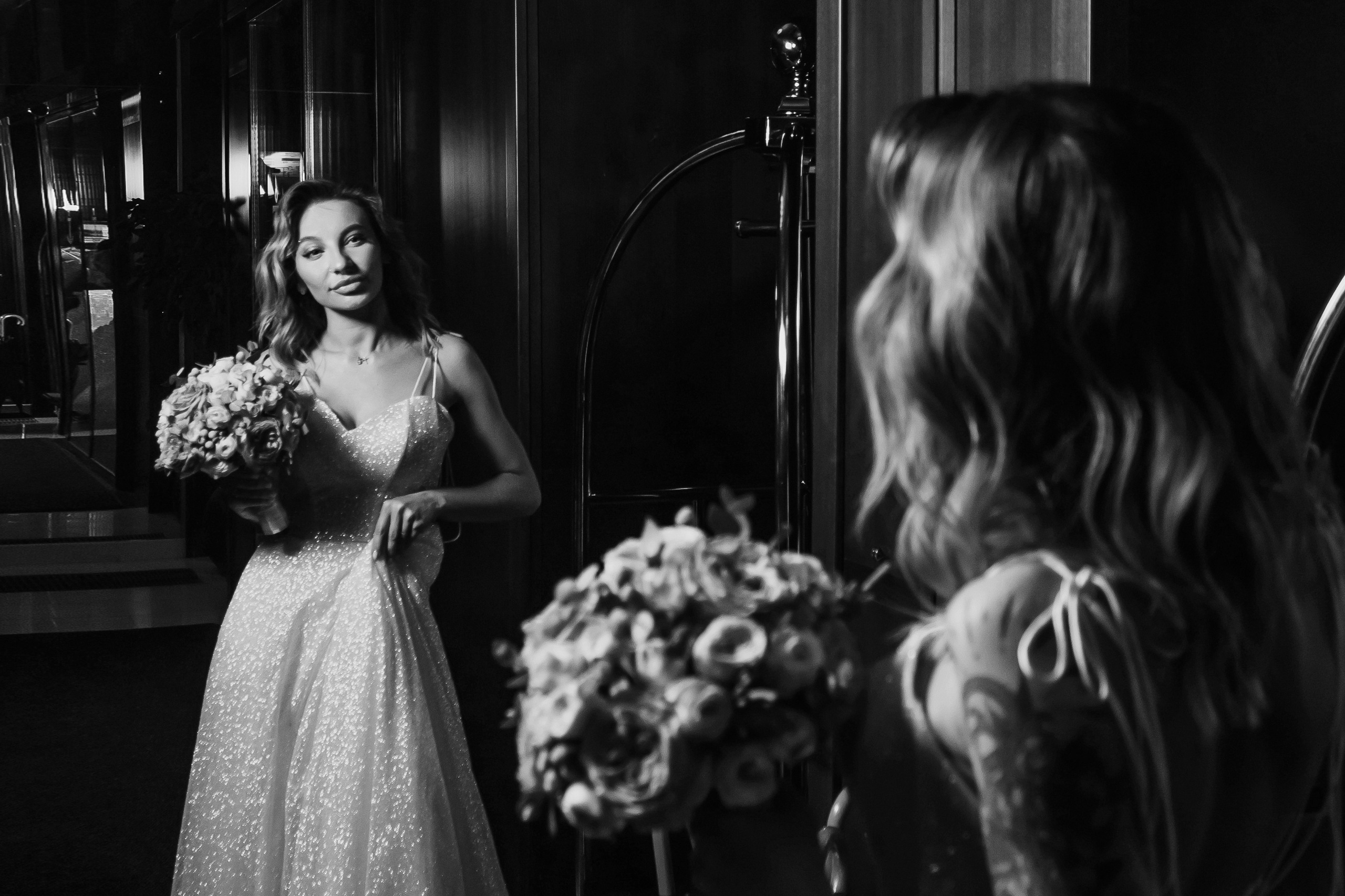 Свадебная фотосессия в гостинице Томь в г. Кемерово