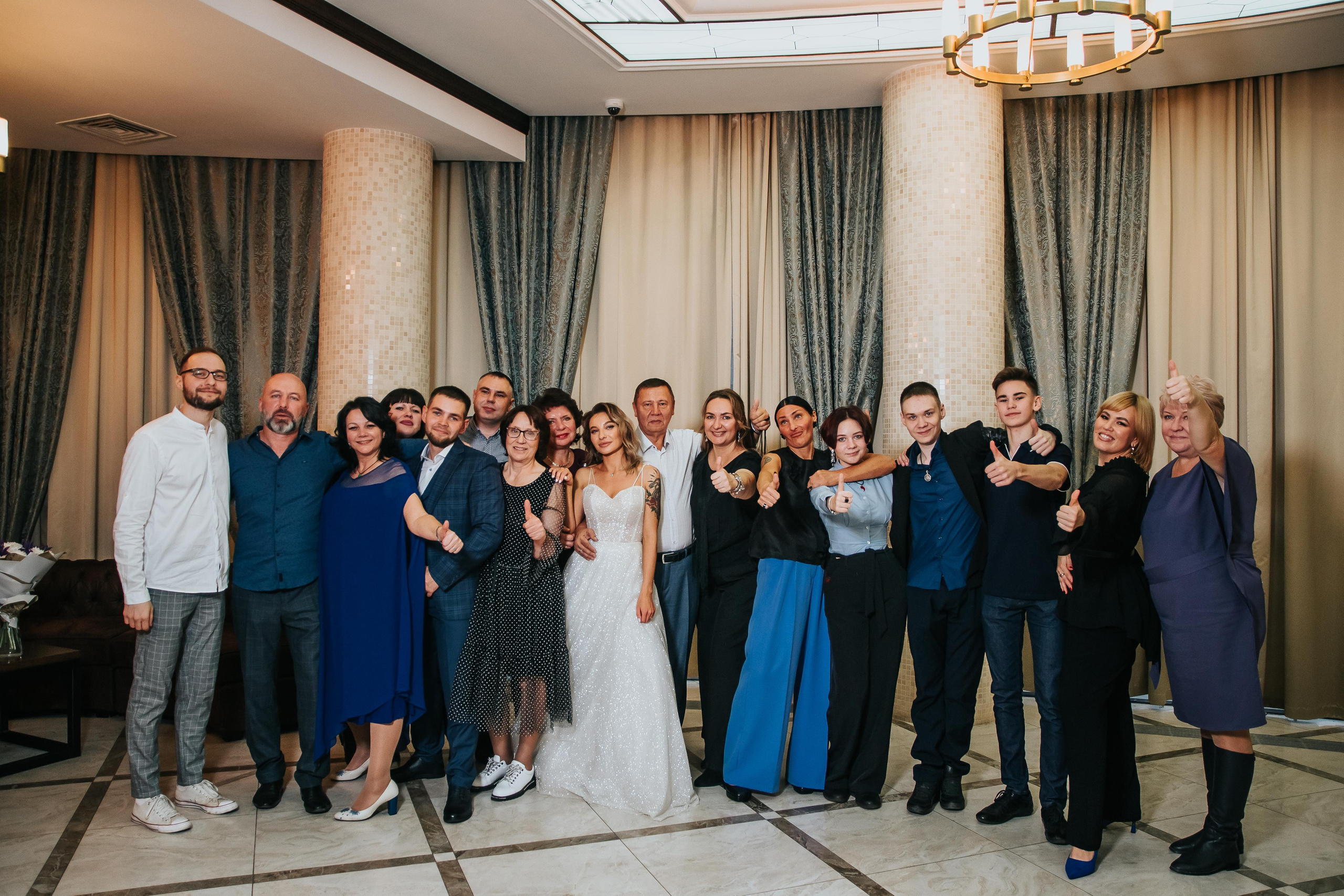 Свадебная фотосессия в гостинице Томь в г. Кемерово