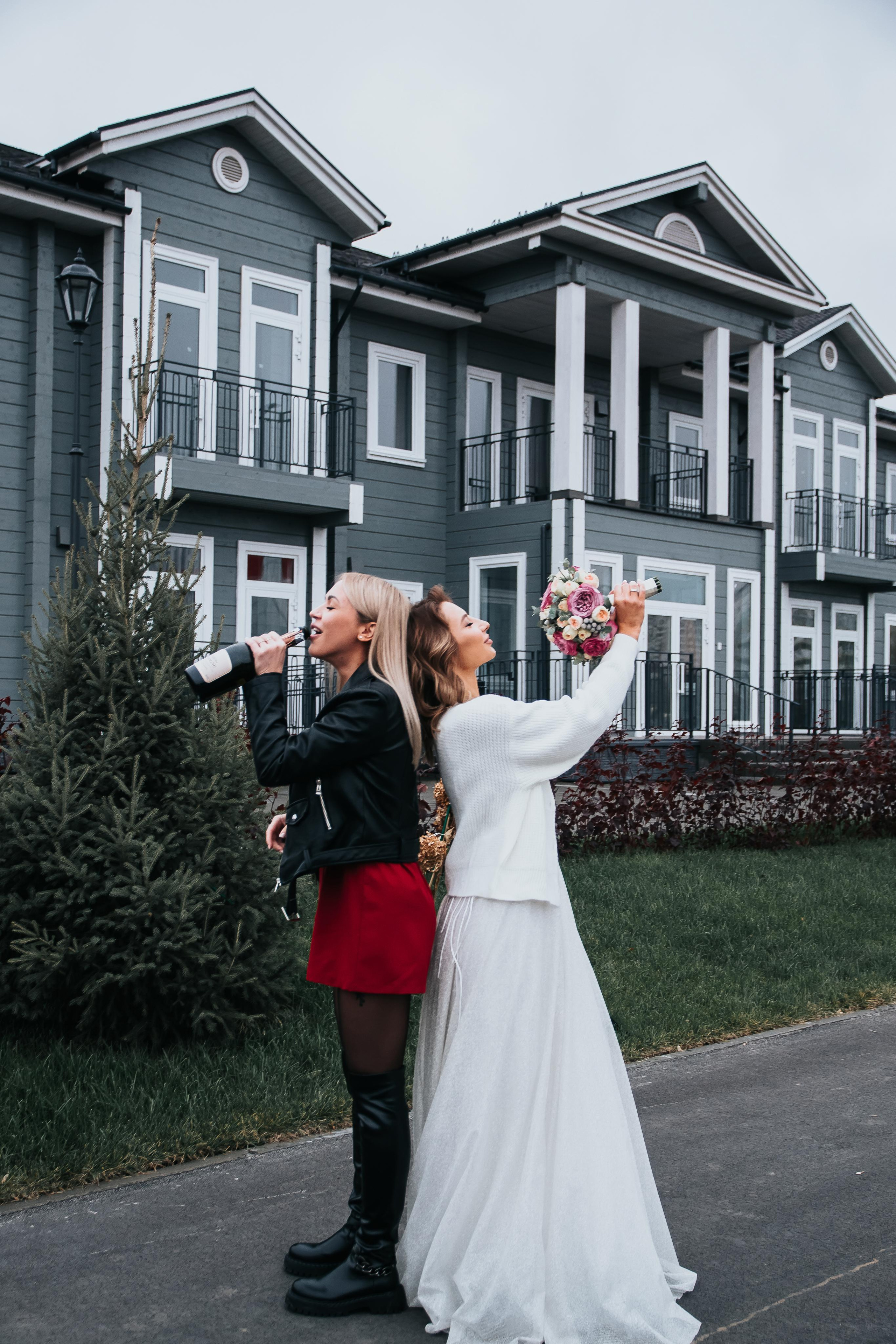 Свадебная фотосессия в гостинице Томь в г. Кемерово