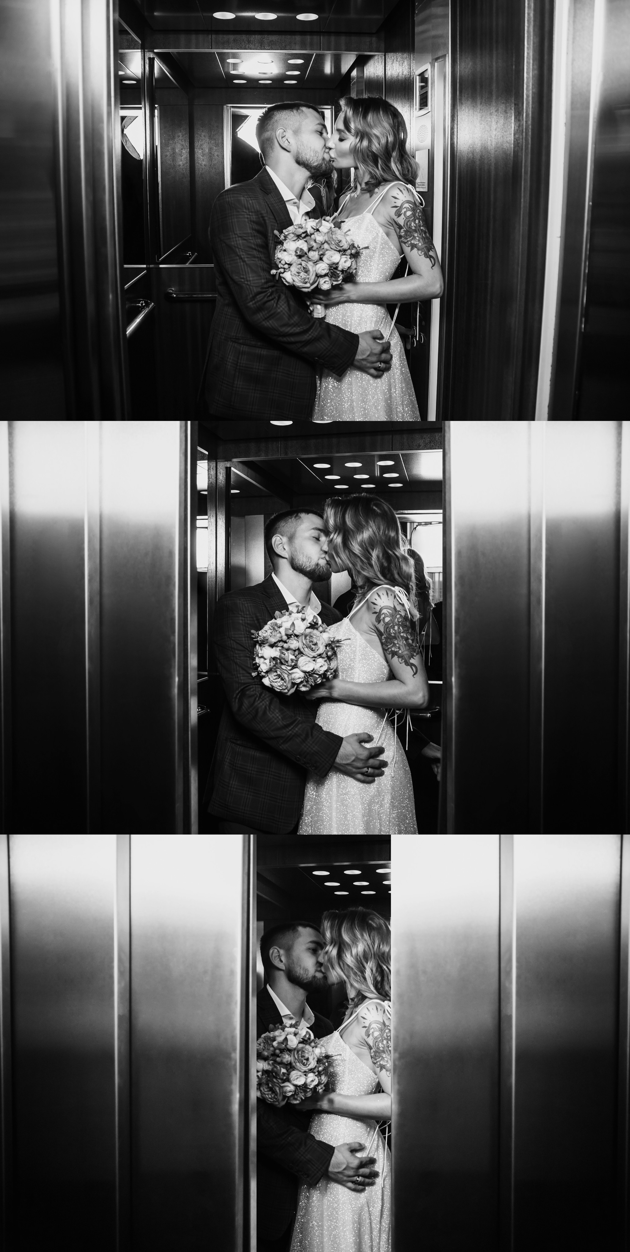 Свадебная фотосессия в гостинице Томь в г. Кемерово