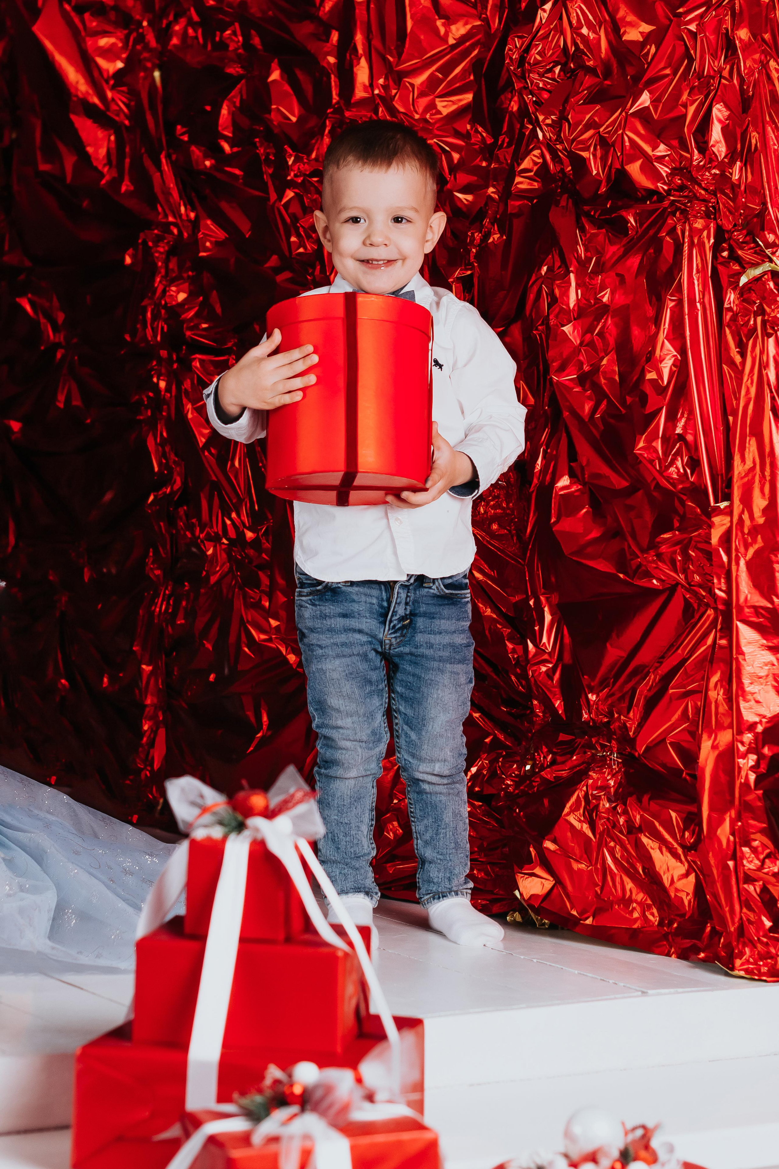 Семенная новогодняя фотосессия Кемерово