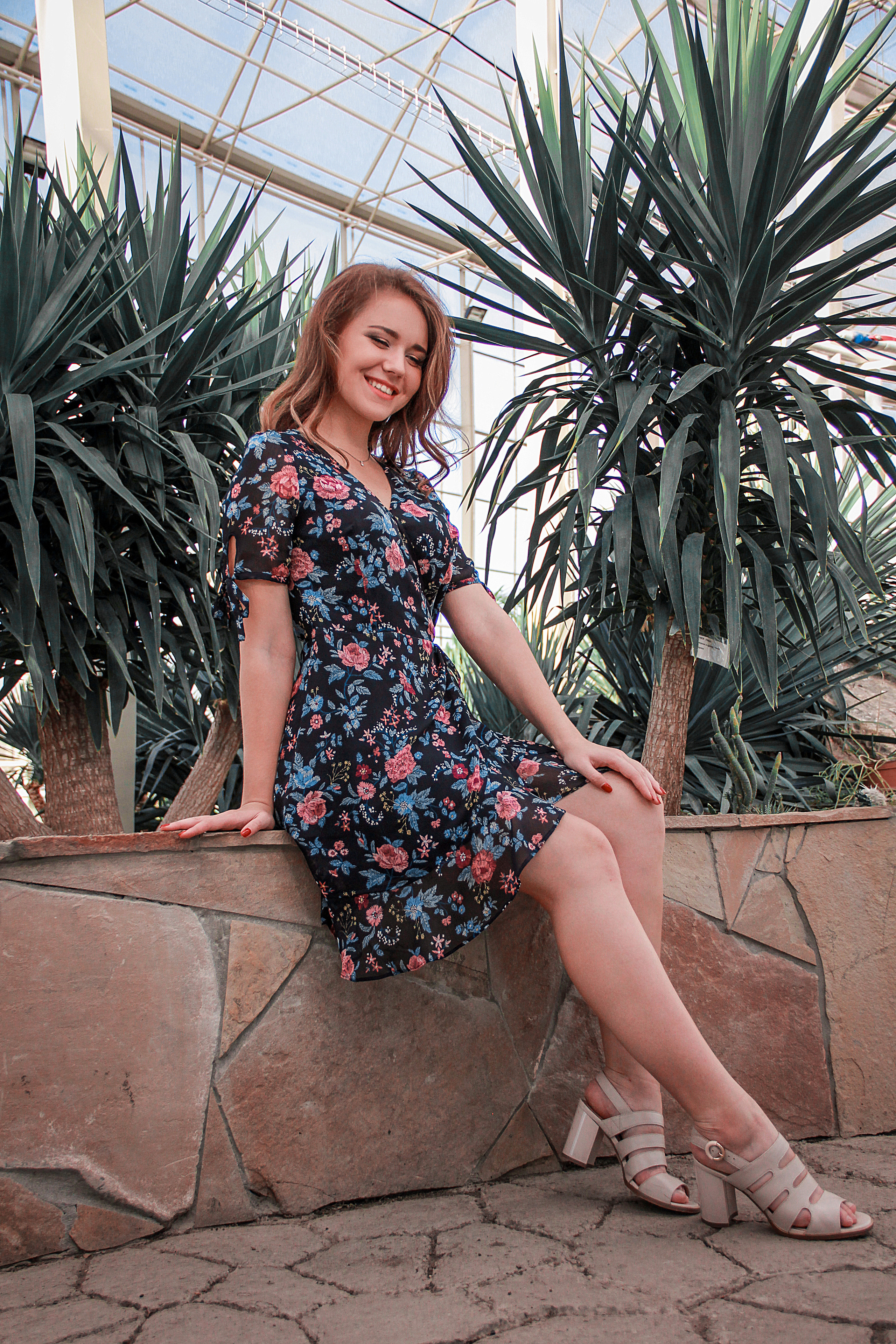 Фотосессия в ботаническом саду в г. Кемерово