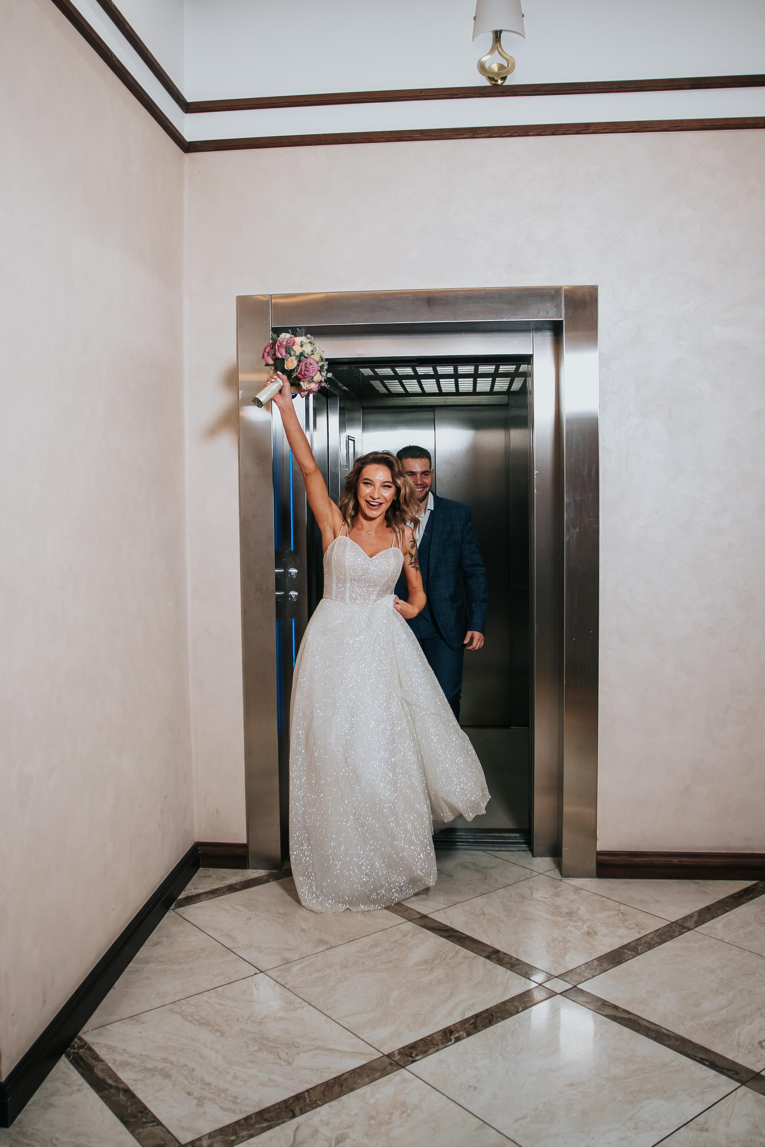 Свадебная фотосессия в гостинице Томь в г. Кемерово