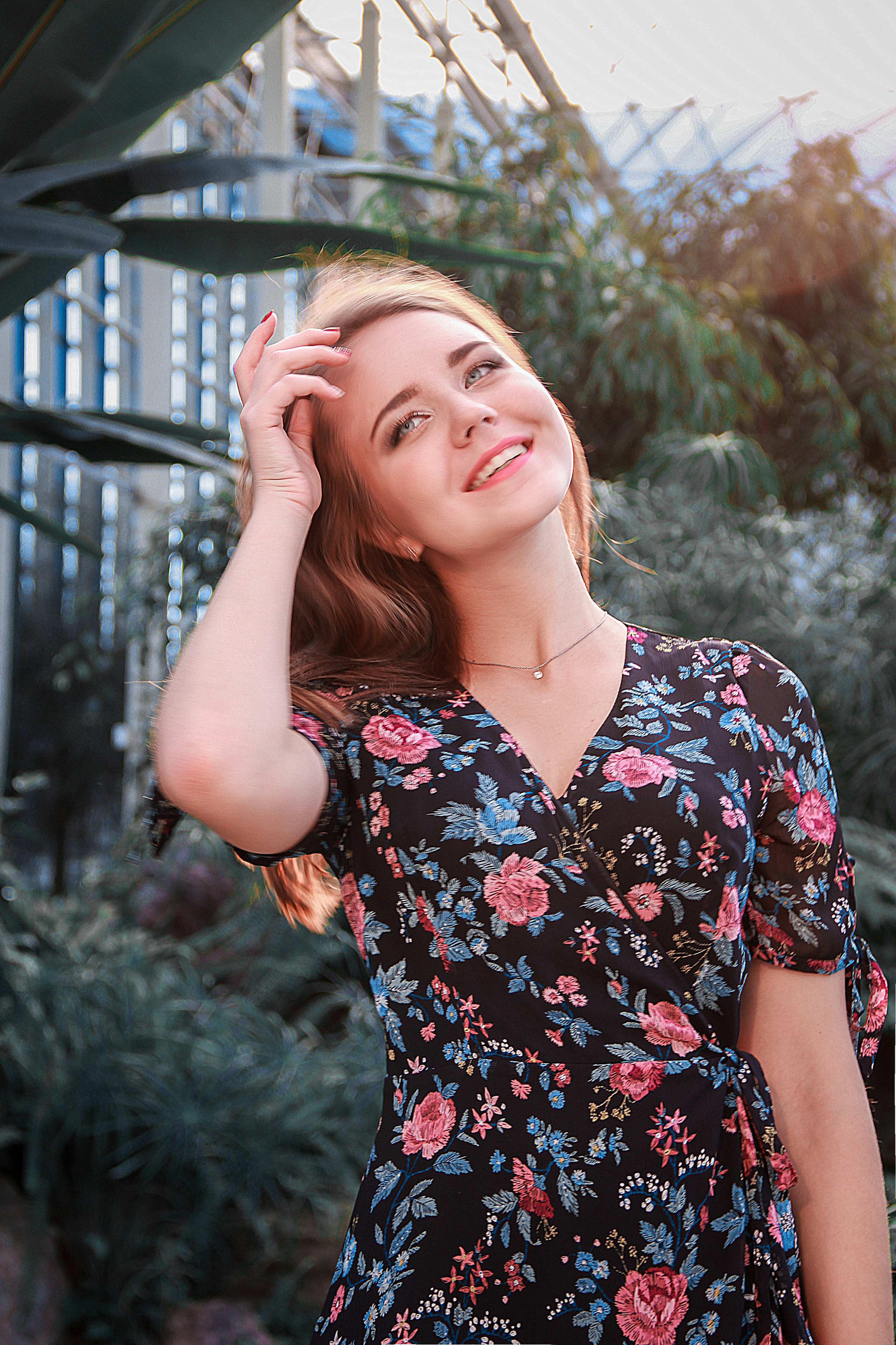 Фотосессия в ботаническом саду в г. Кемерово