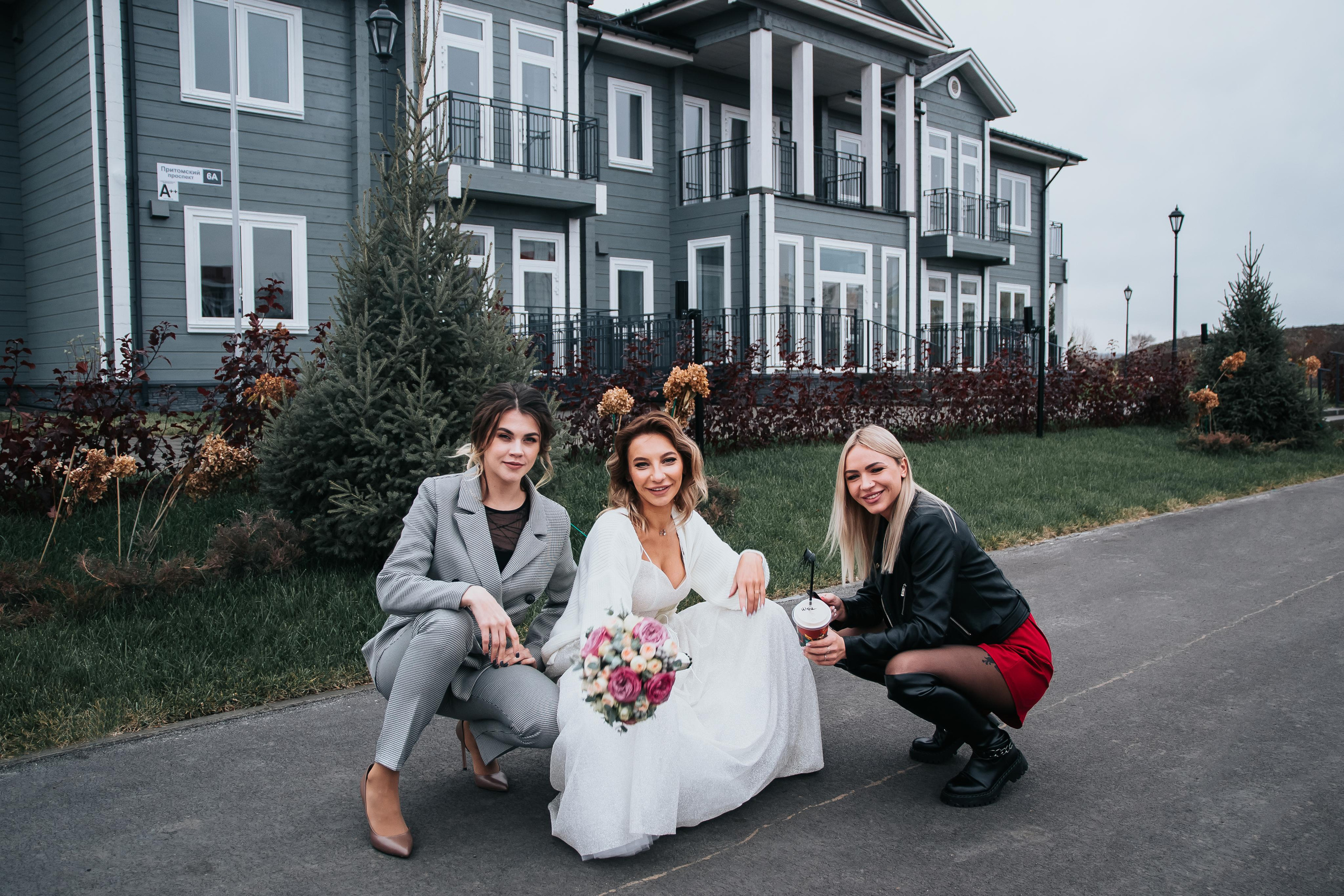 Свадебная фотосессия в гостинице Томь в г. Кемерово