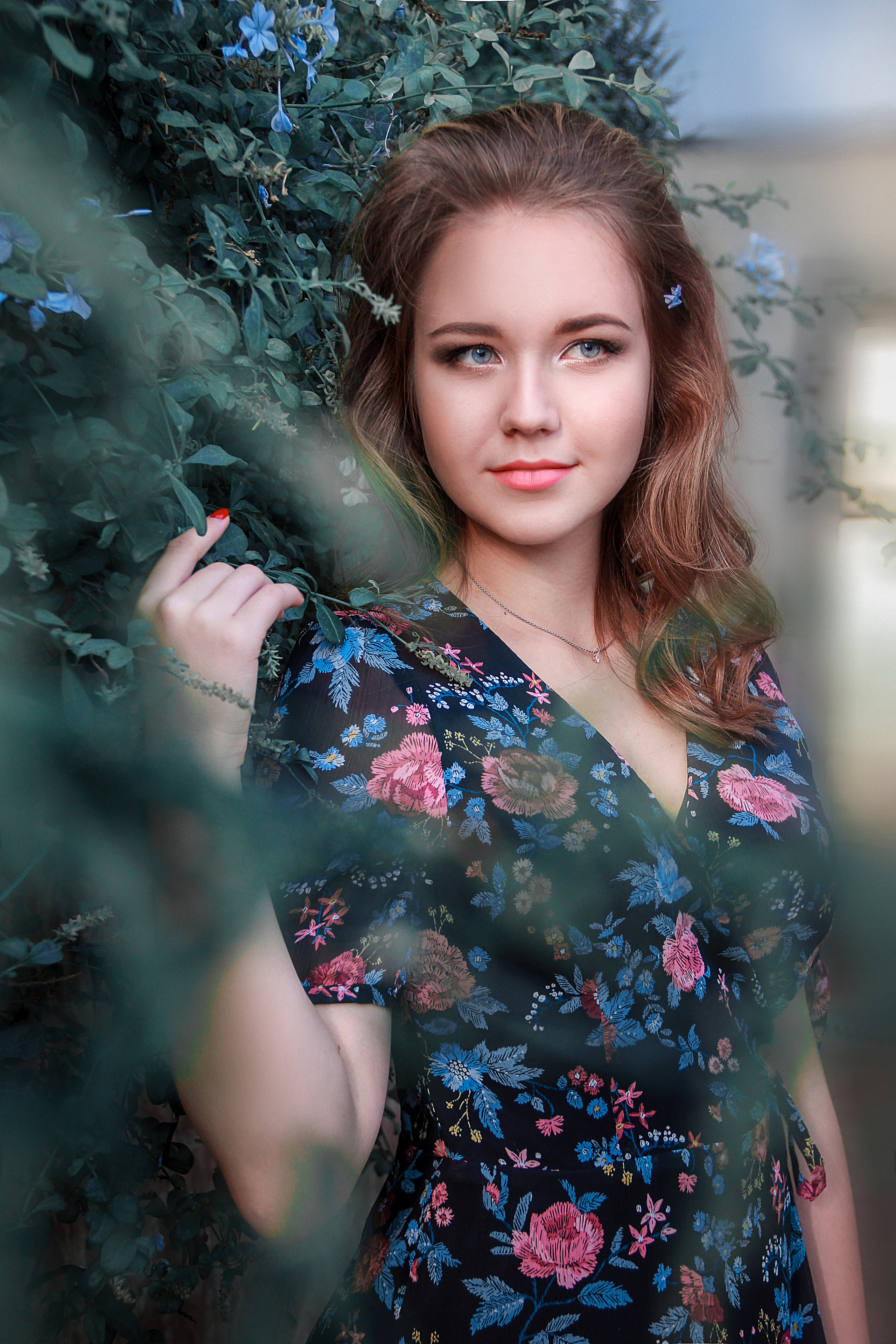 Фотосессия в ботаническом саду в г. Кемерово