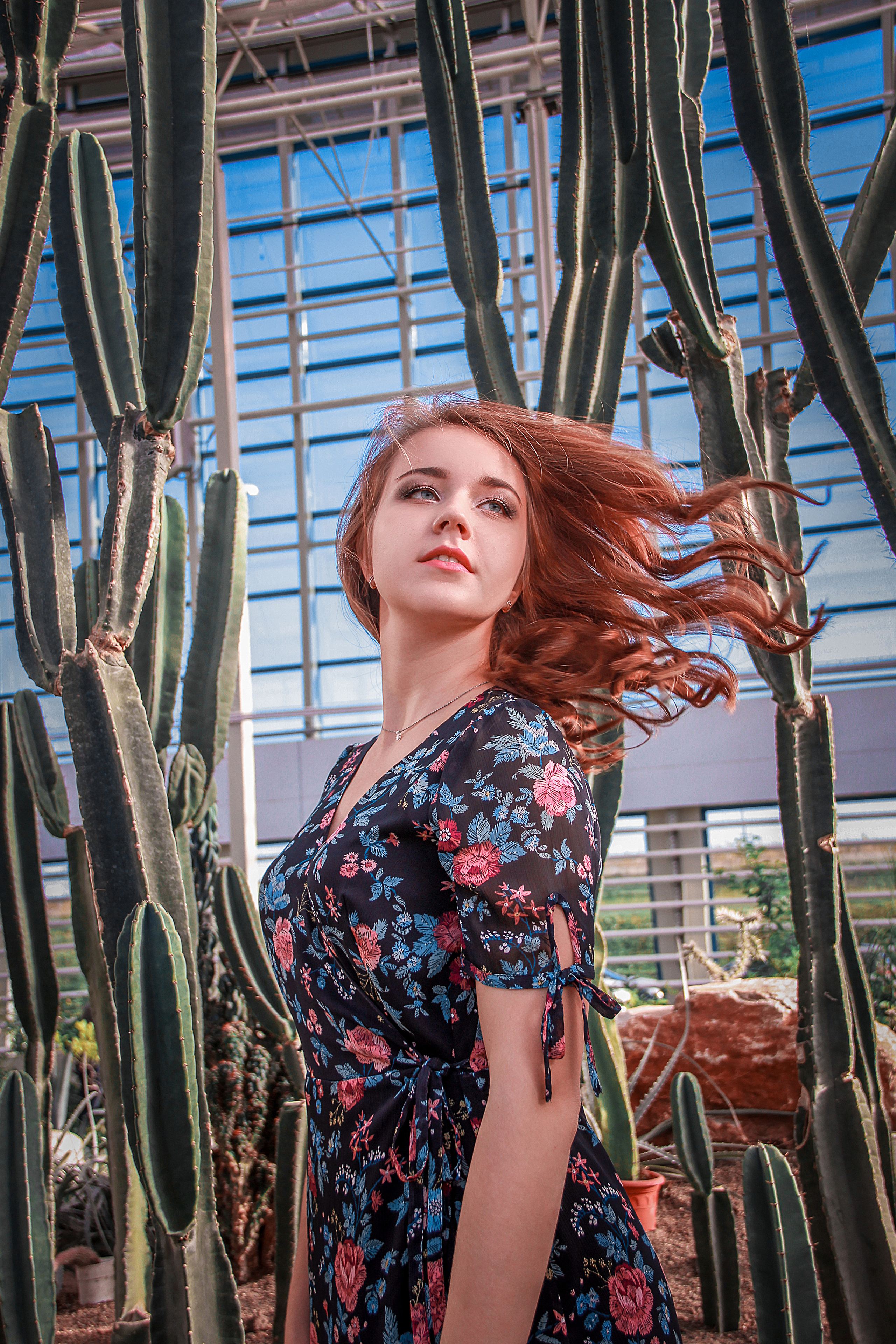 Фотосессия в ботаническом саду в г. Кемерово