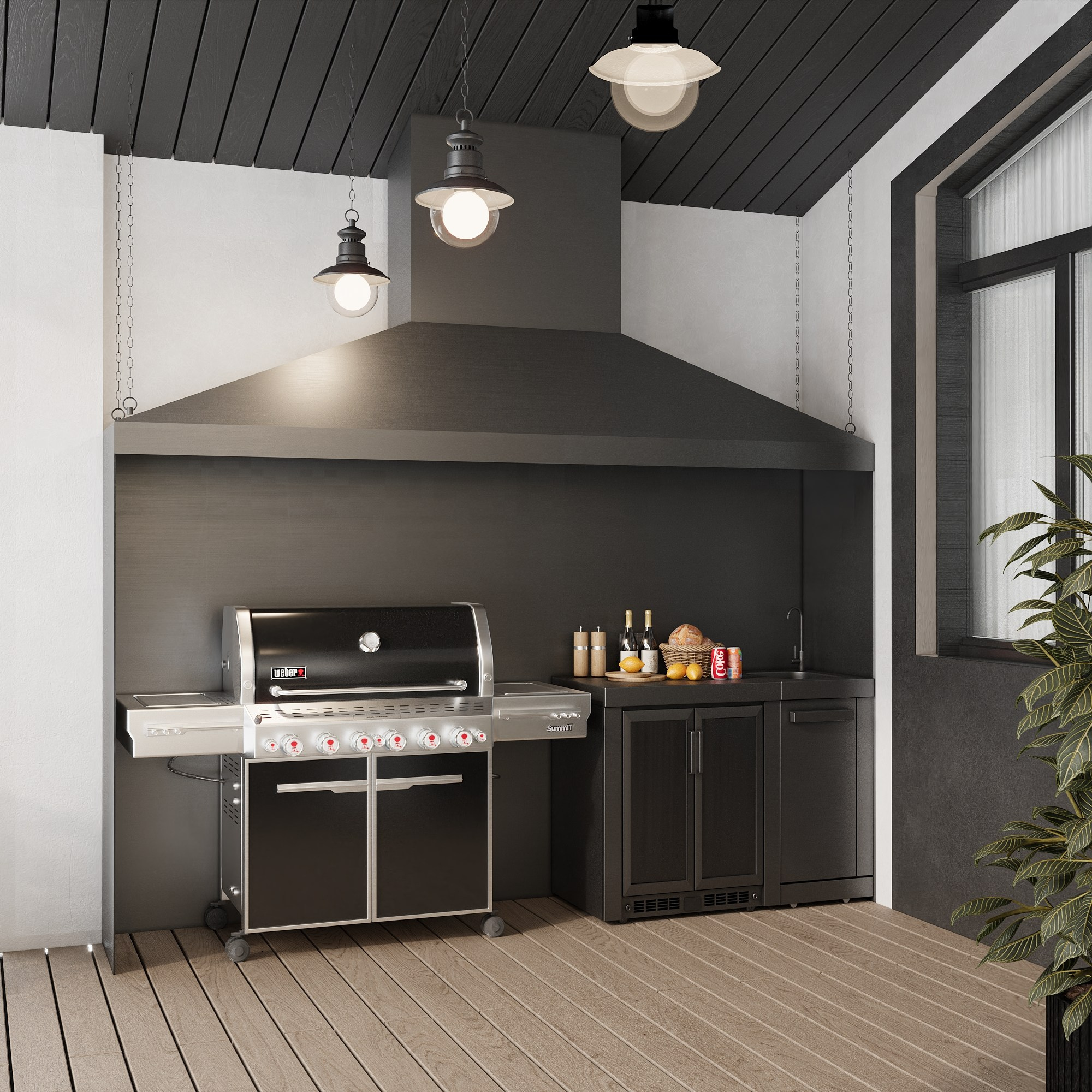 Жилой дом 203 м² в ЖК Европейский-2. БК студия дизайна интерьера