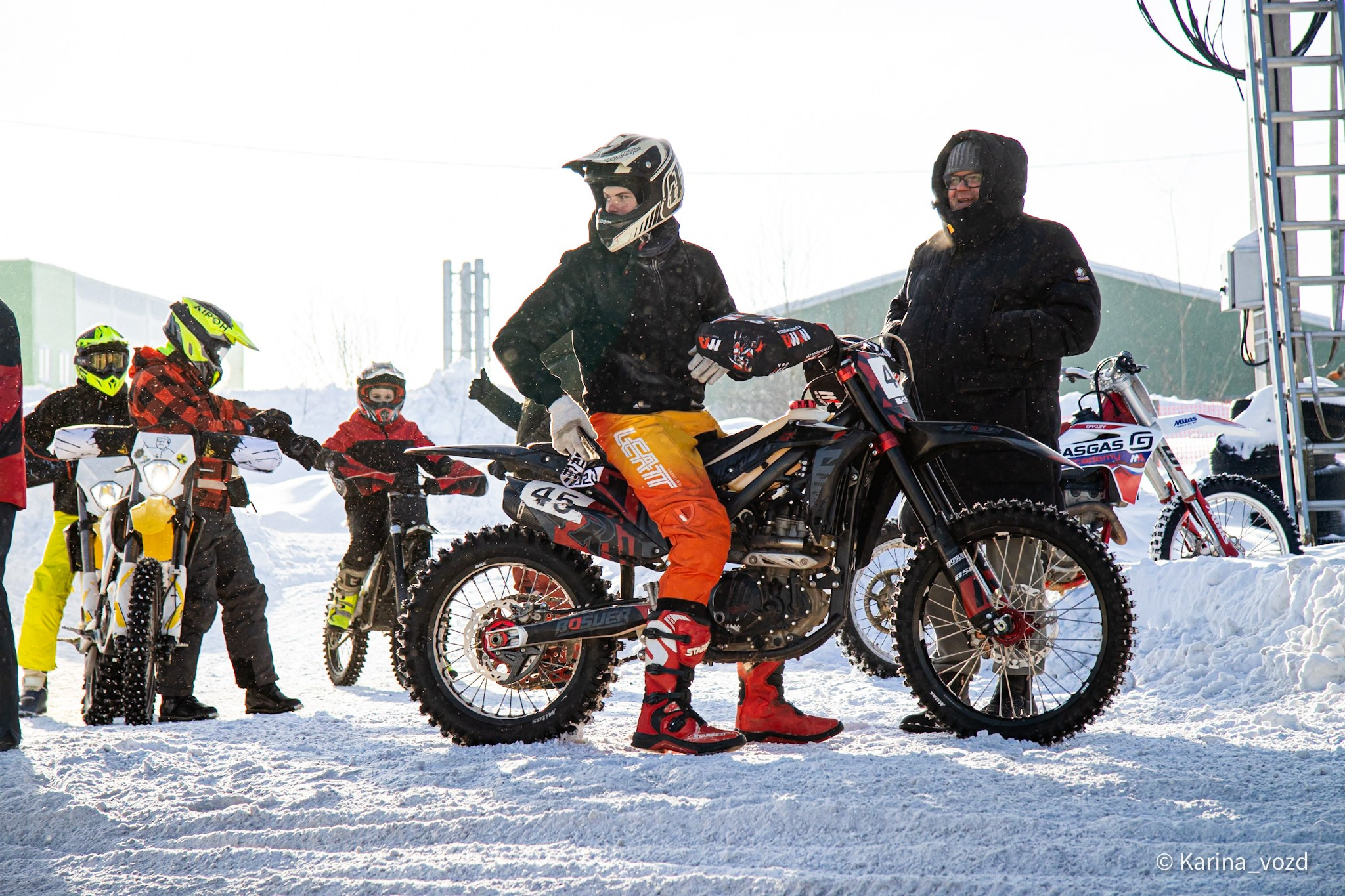 Тренировка MotoAcademy. Репортажный фотограф в Москве и Зеленограде Karina-vozd