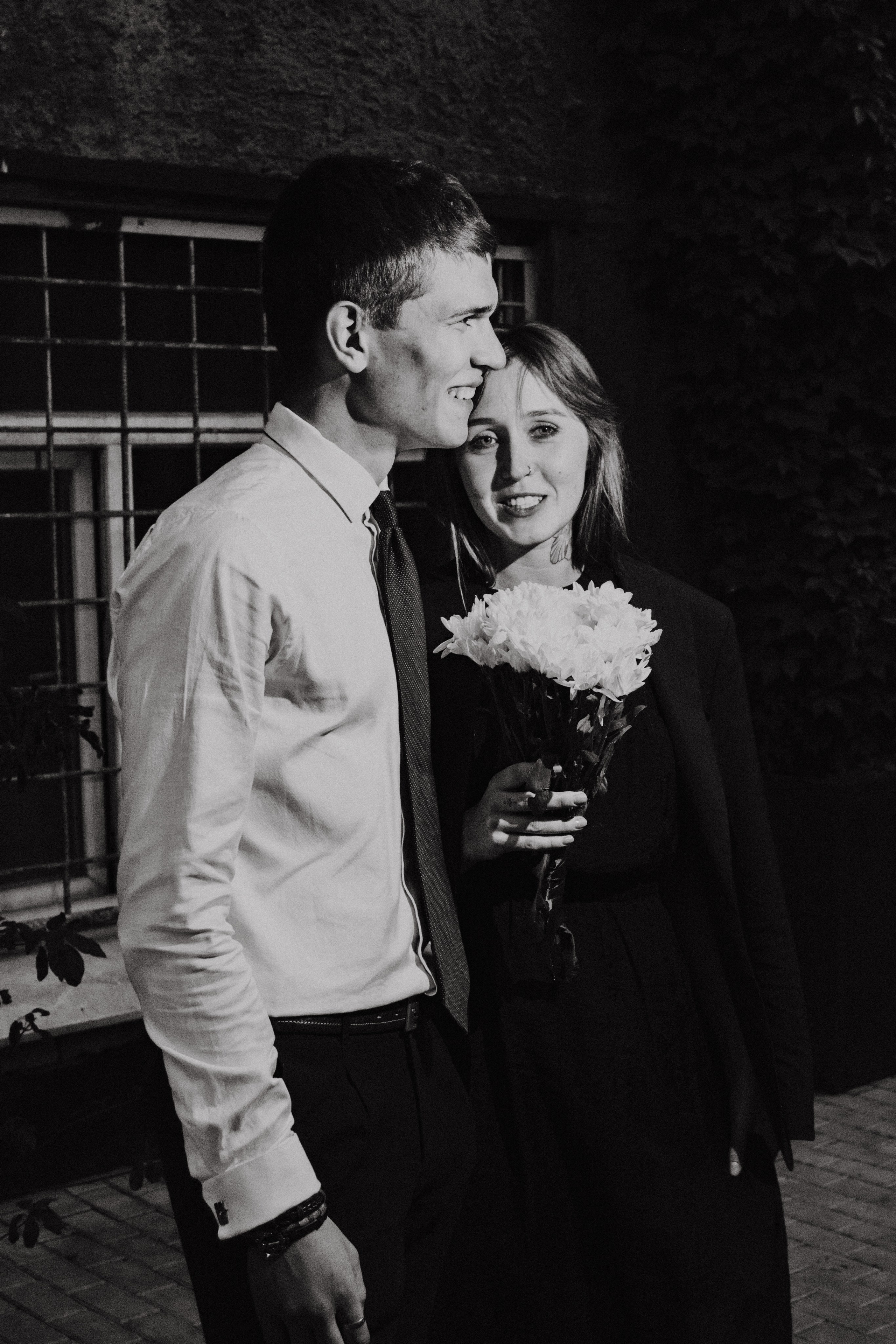 Черно-белое кино (Егор, Анастасия). Портретный и репортажный Фотограф в Москве Александра Комарницкая