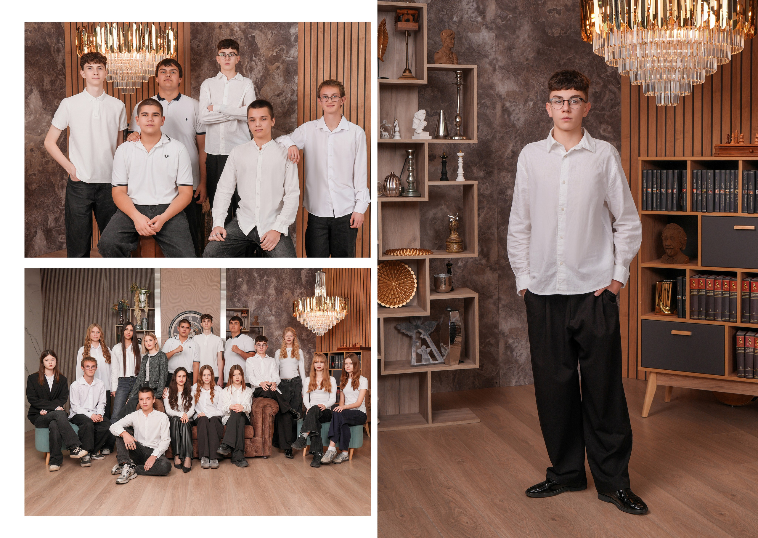 ШКОЛА № 80 9 Д. Красивый выпускной альбом в Краснодаре