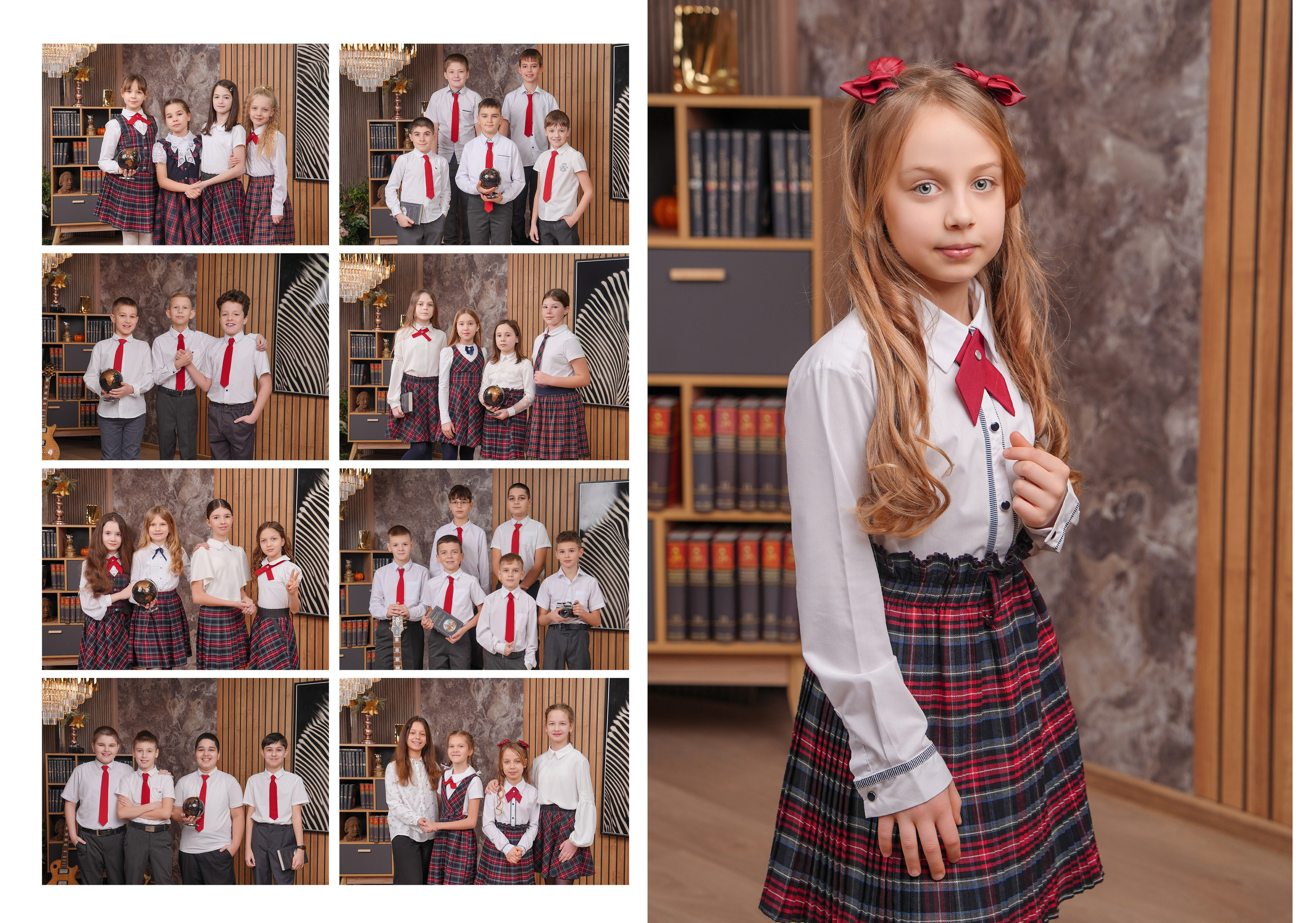 ШКОЛА 99 — 4 «Д» класс. Красивый выпускной альбом в Краснодаре