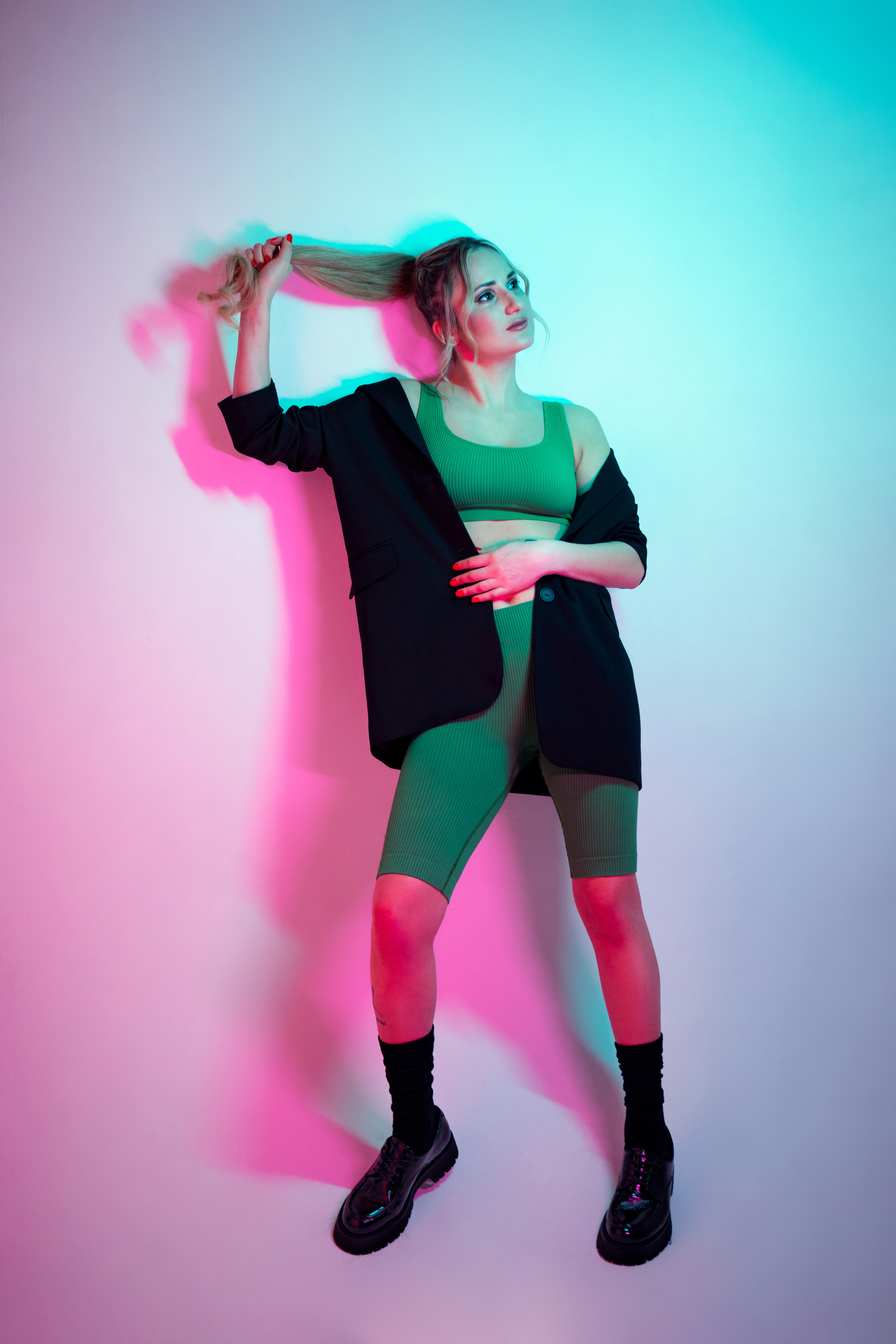 Галя. Студийная фотосессия. Фотографы в Кандалакше Олеся и Юрий. Мурманская область, Россия