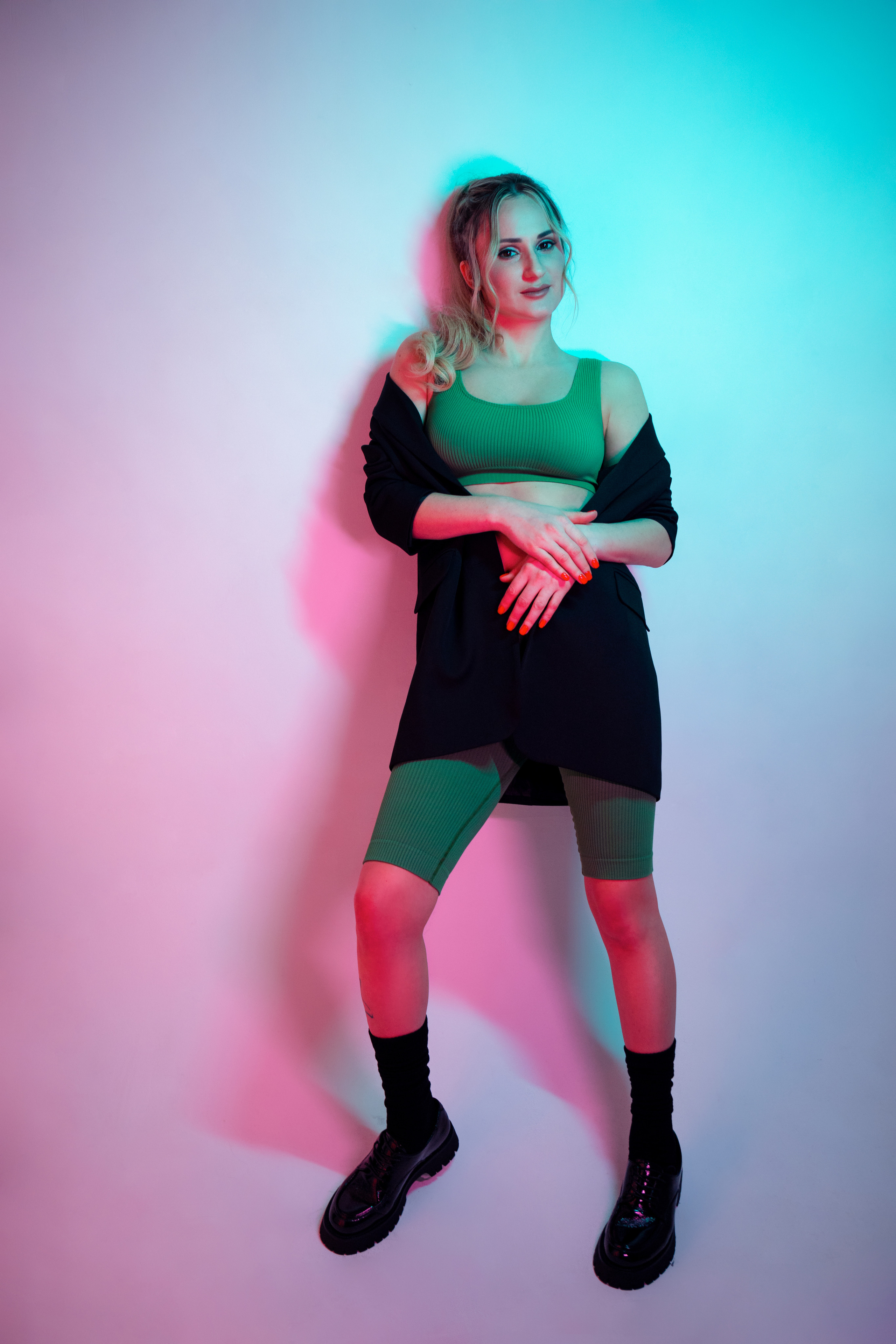 Галя. Студийная фотосессия. Фотографы в Кандалакше Олеся и Юрий. Мурманская область, Россия