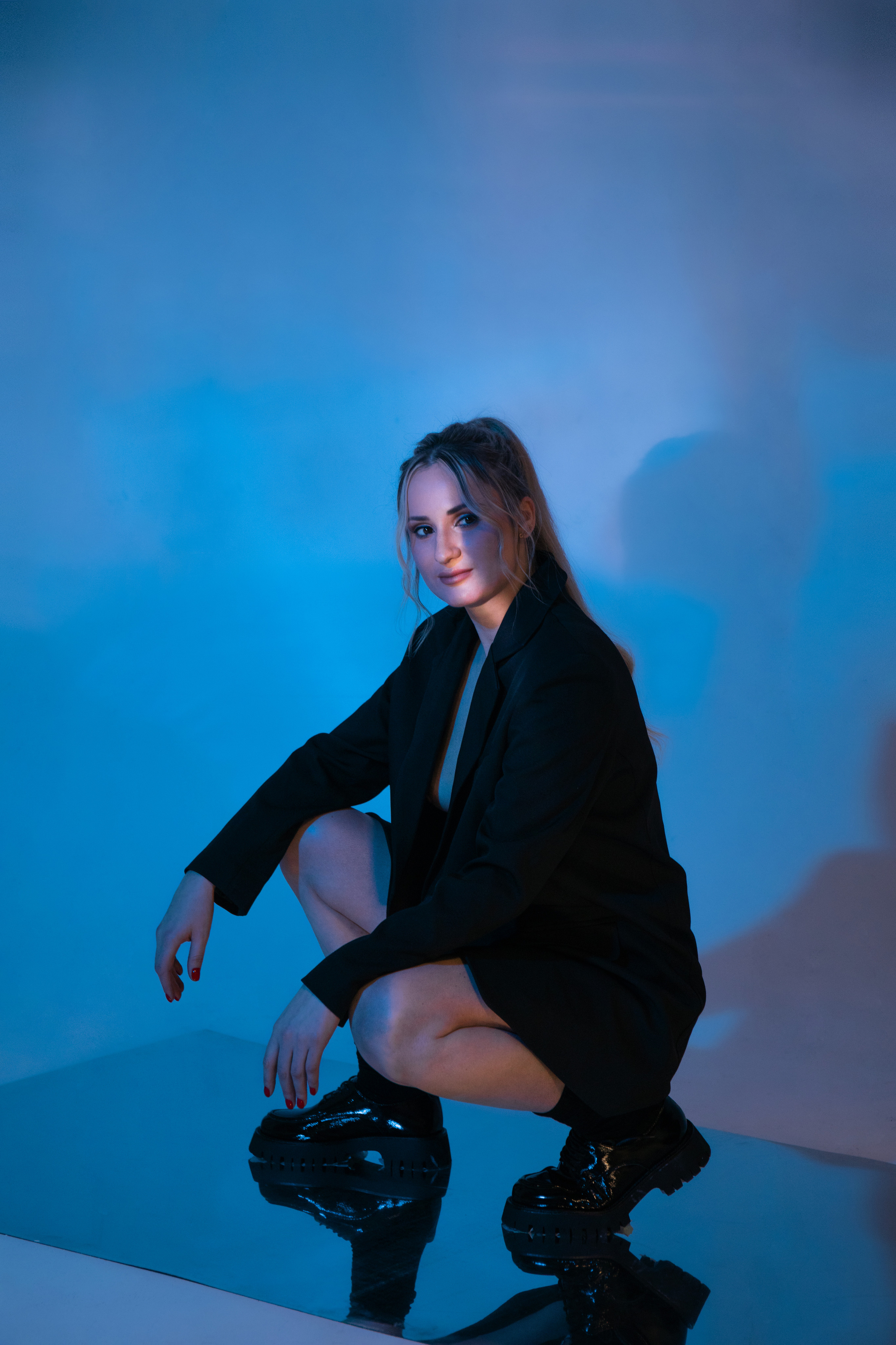 Галя. Студийная фотосессия. Фотографы в Кандалакше Олеся и Юрий. Мурманская область, Россия