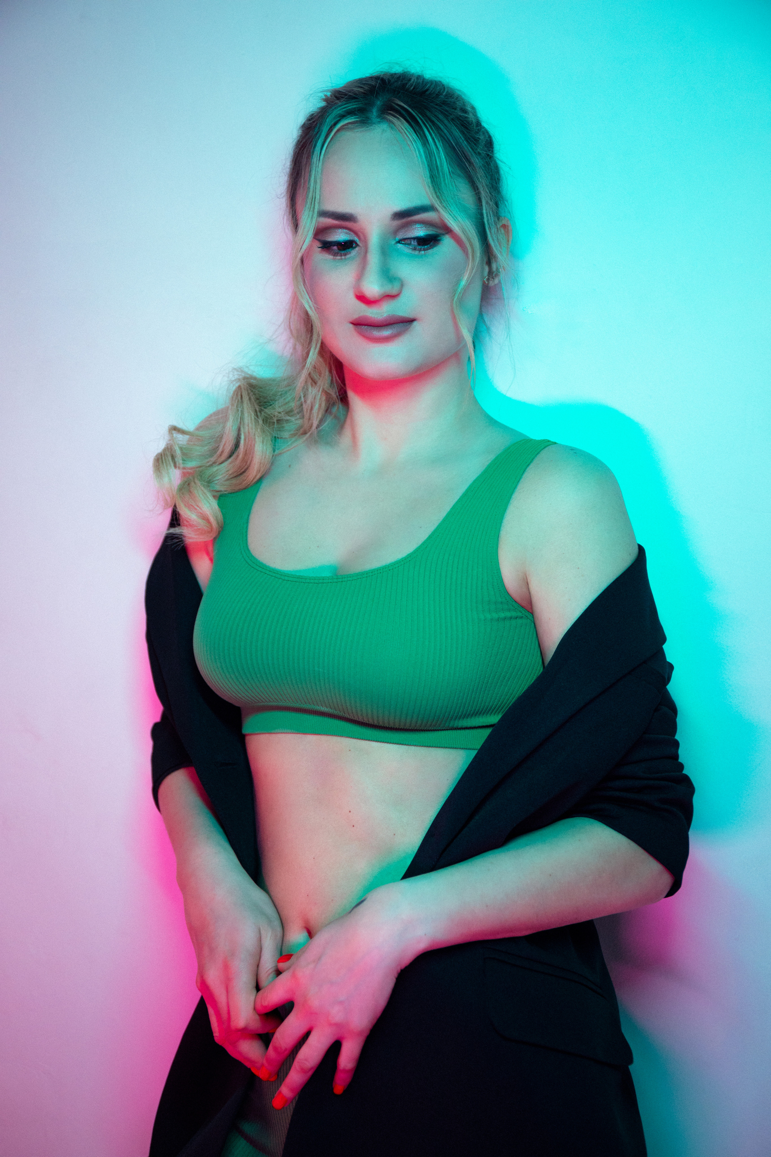 Галя. Студийная фотосессия. Фотографы в Кандалакше Олеся и Юрий. Мурманская область, Россия