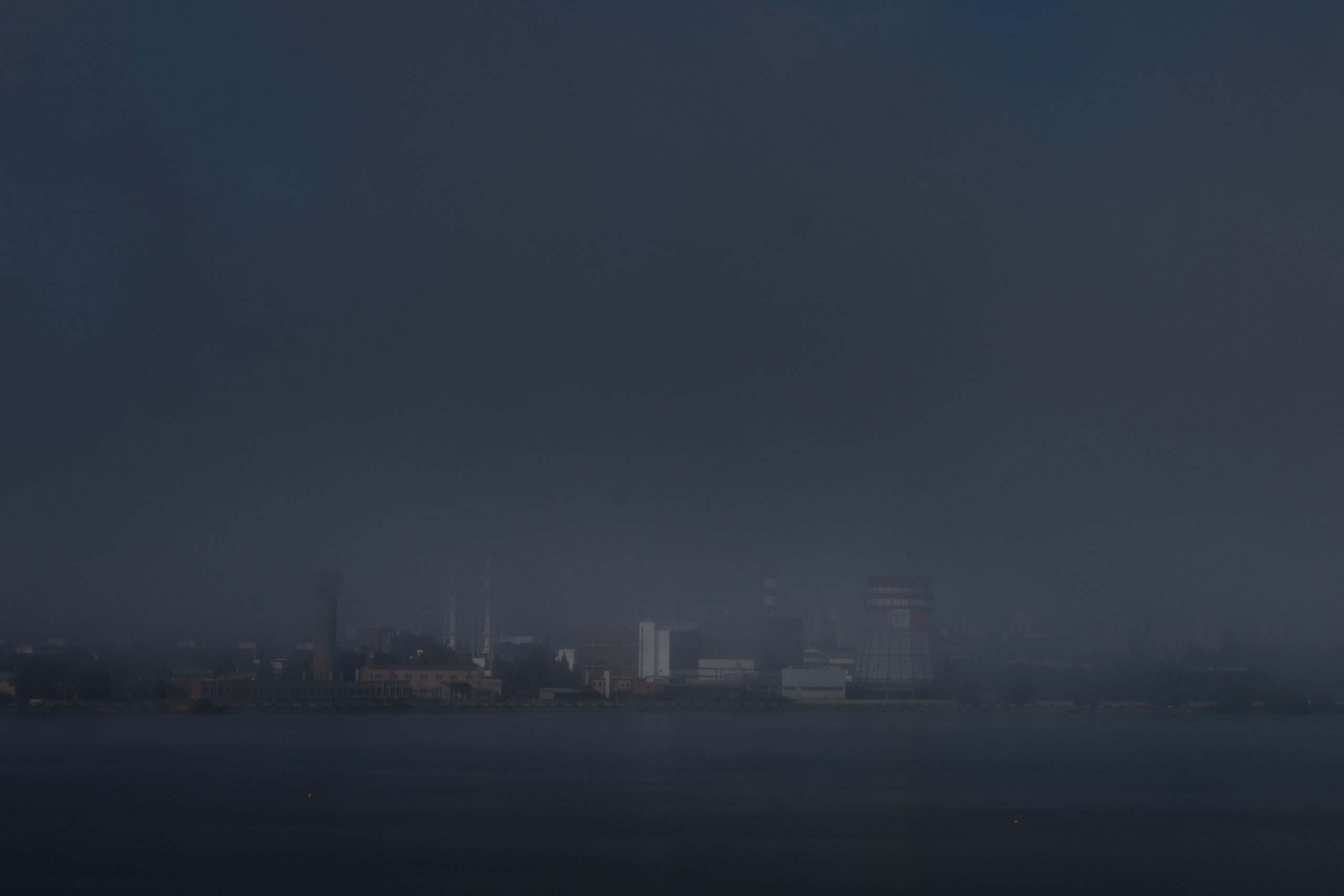 Ижевск в тумане