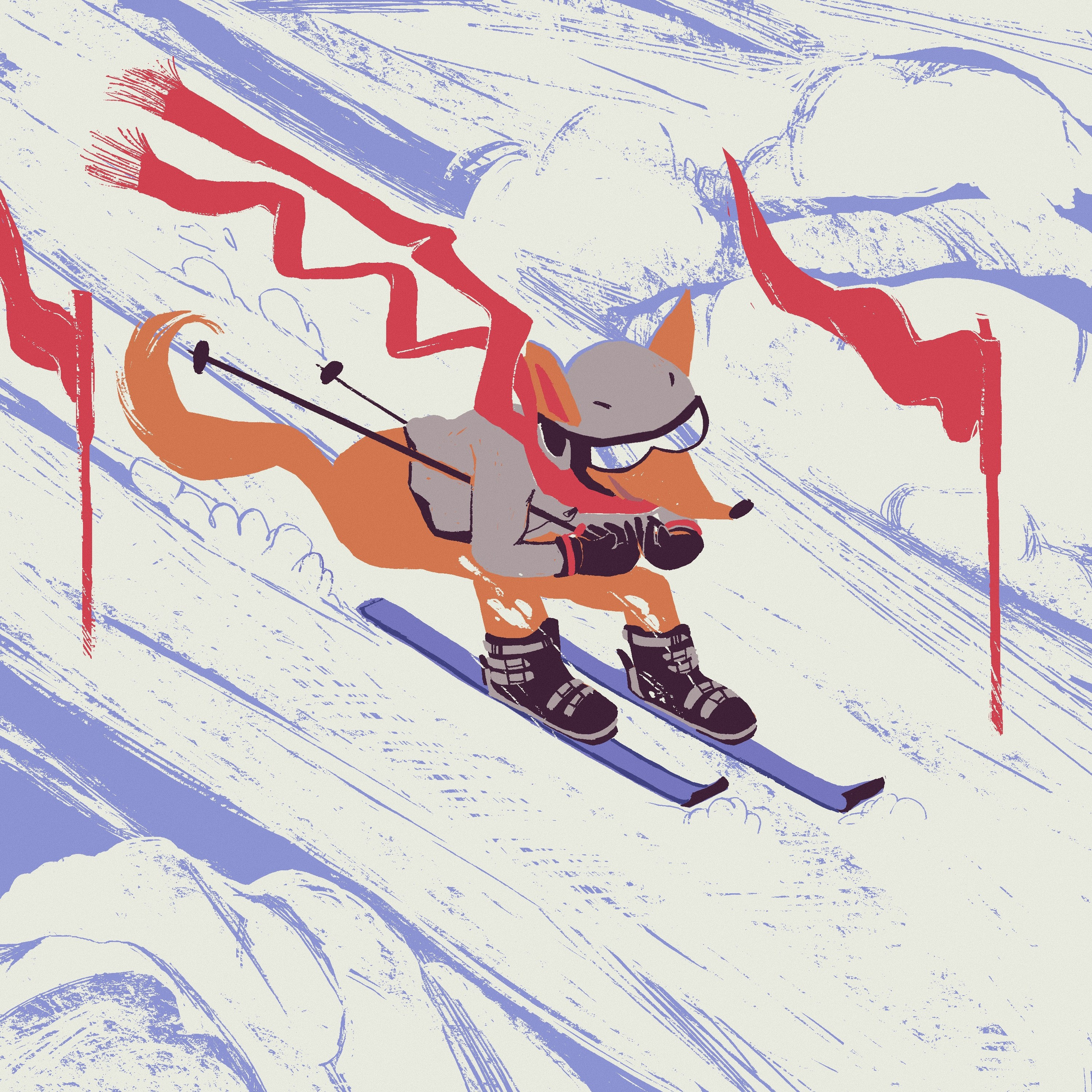 Peactober 2024. Детская иллюстрация 