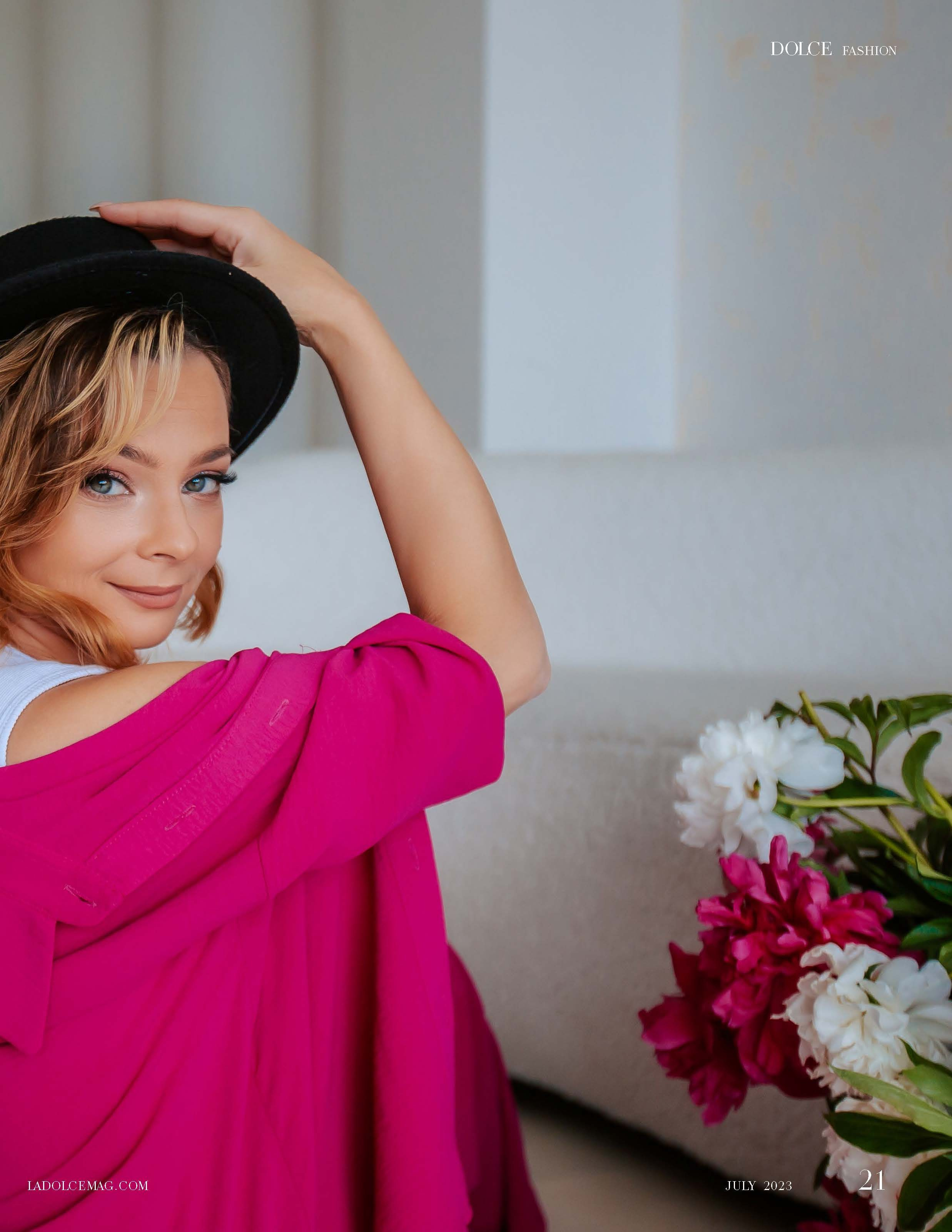 Публикация DOLCE (PREMIUM Publication, Madrid, Spain). Фотограф Тольятти Светлана Пудовкина