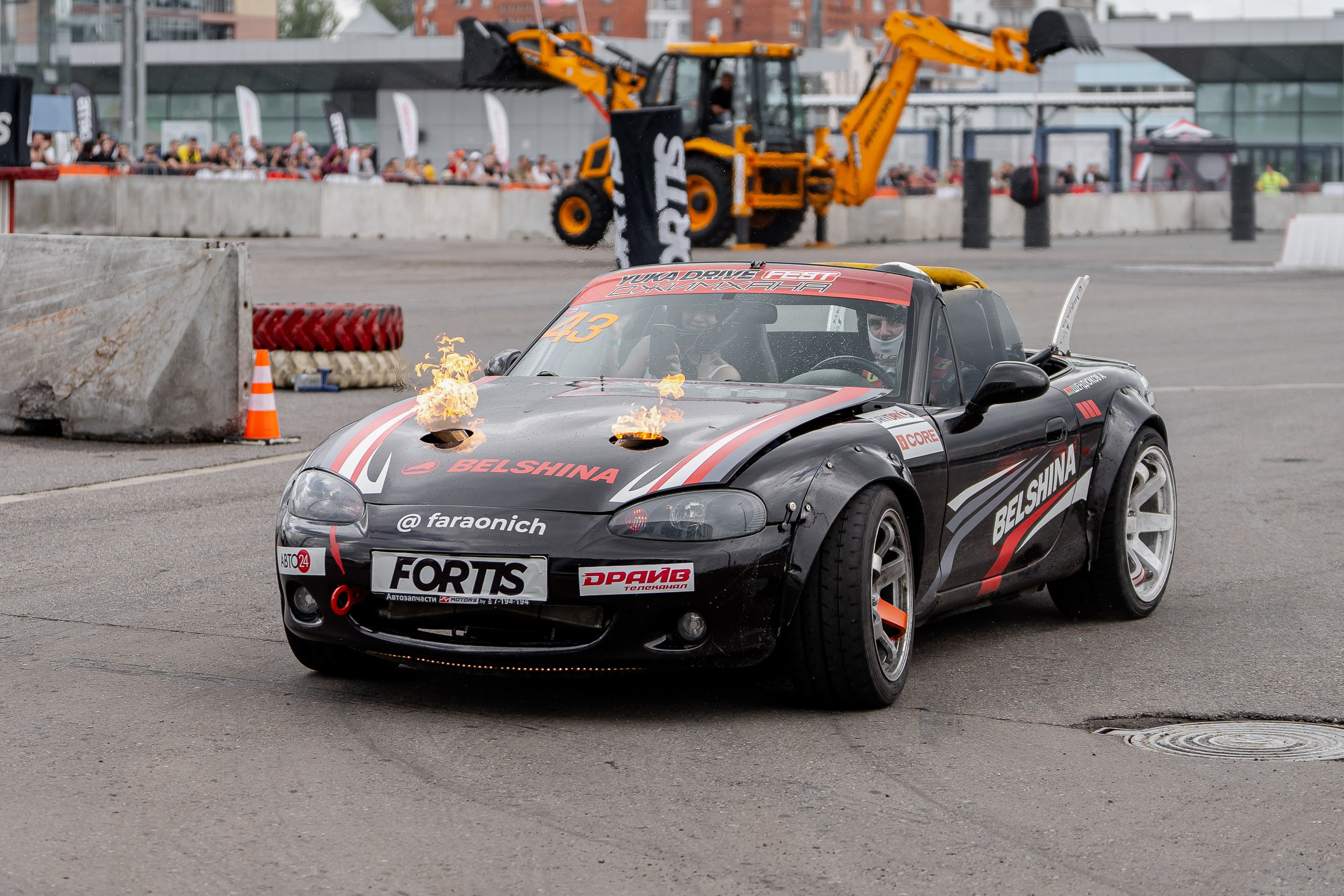 YUKA Drive Fest Джимхана. Sunnyman