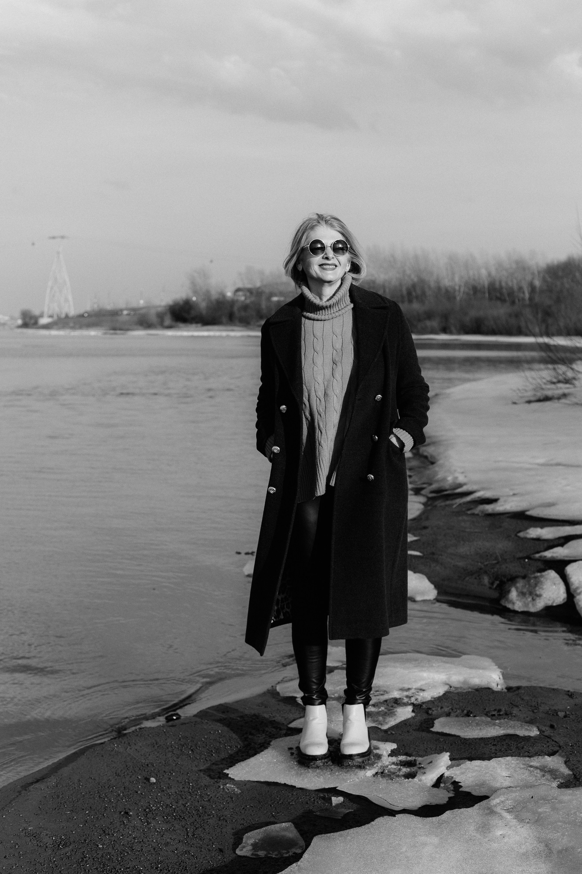 Индивидуальная фотосессия у реки. Женский портретный фотограф в Нижнем Новгороде и Москве, Юлия Балашова