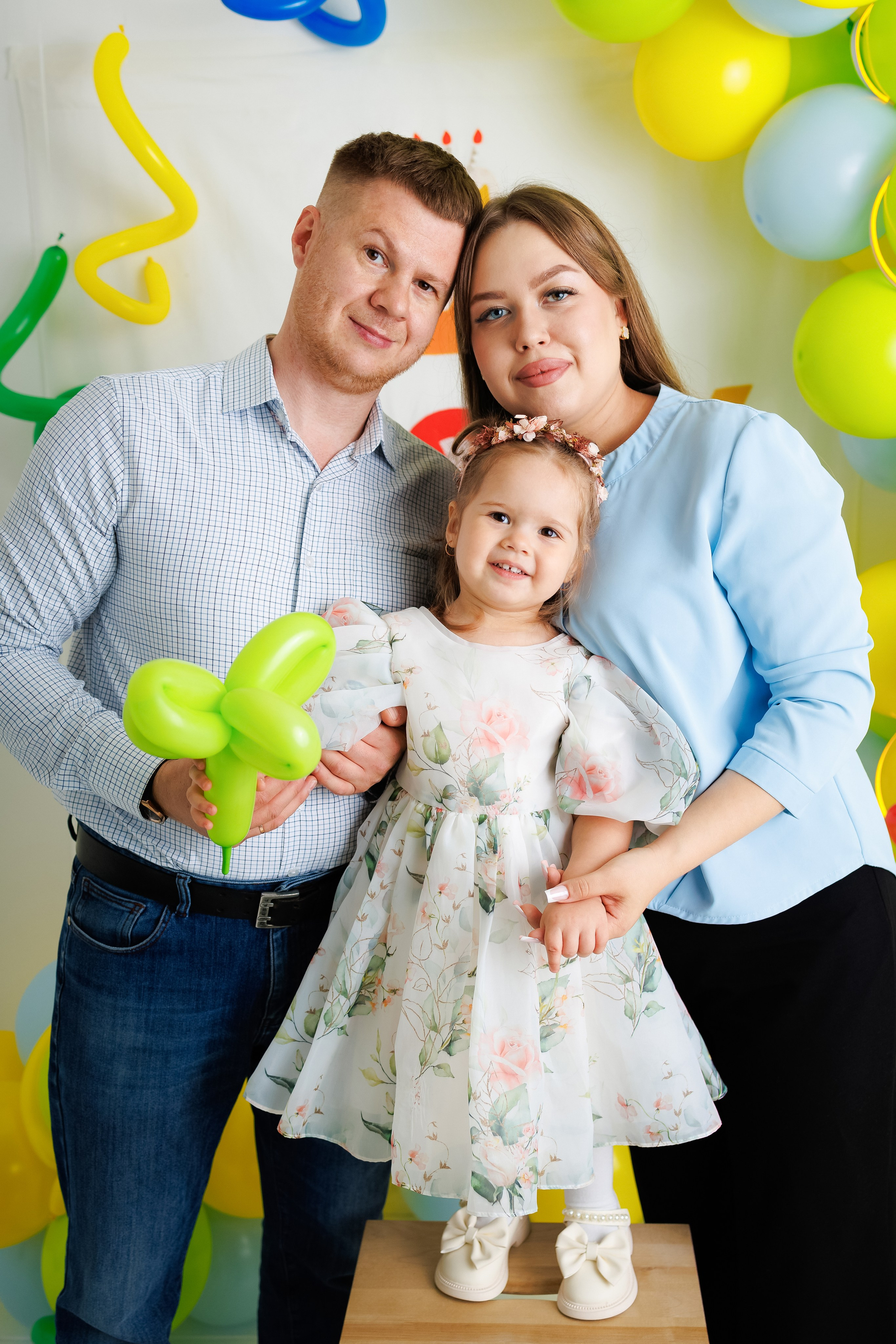 Дашеньке 2 годика. Фотограф новорожденный малышей Новосибирск